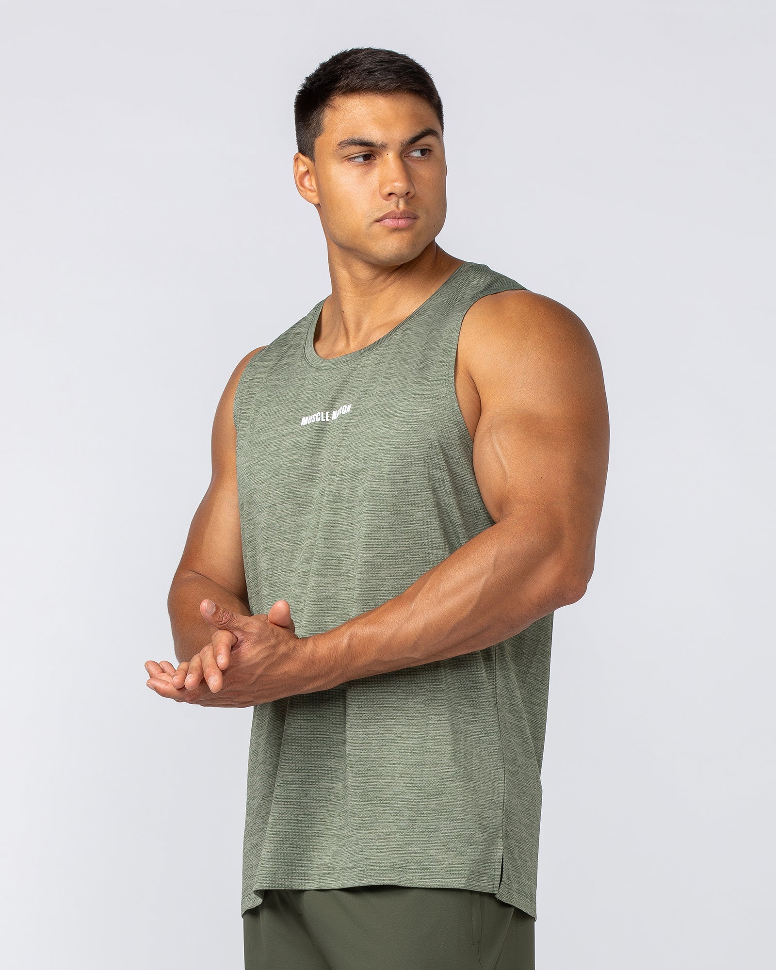 Aero Active Tank - Khaki - Image 4