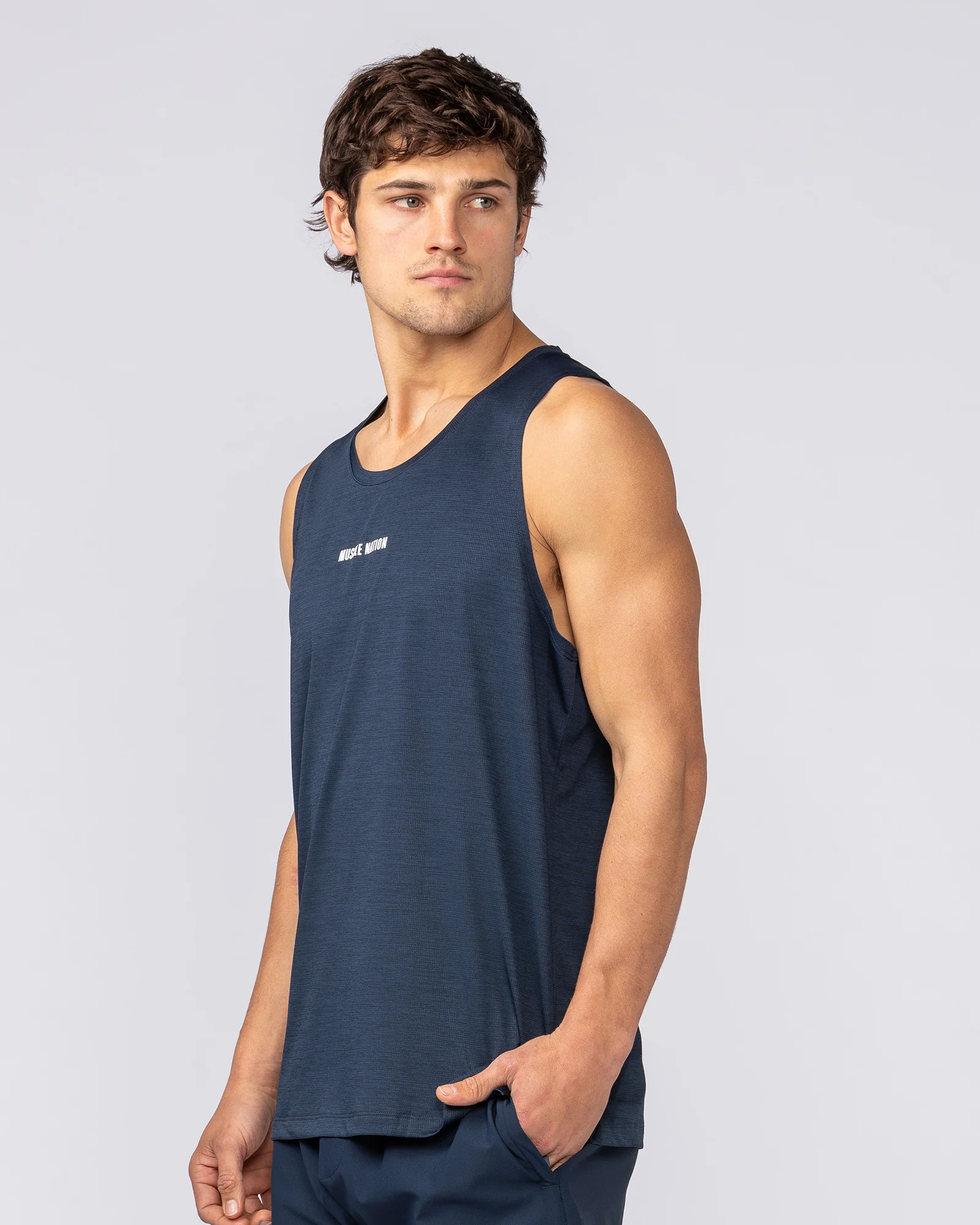 Aero Active Tank - Navy - Image 3