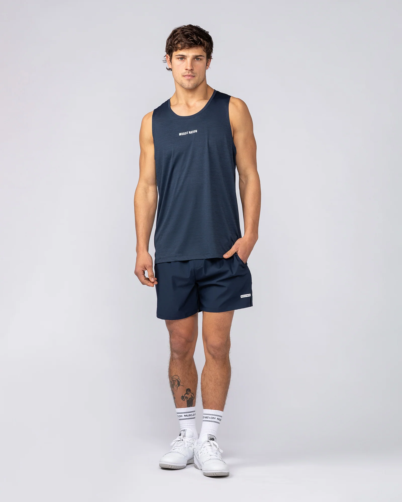 Aero Active Tank - Navy - Image 6