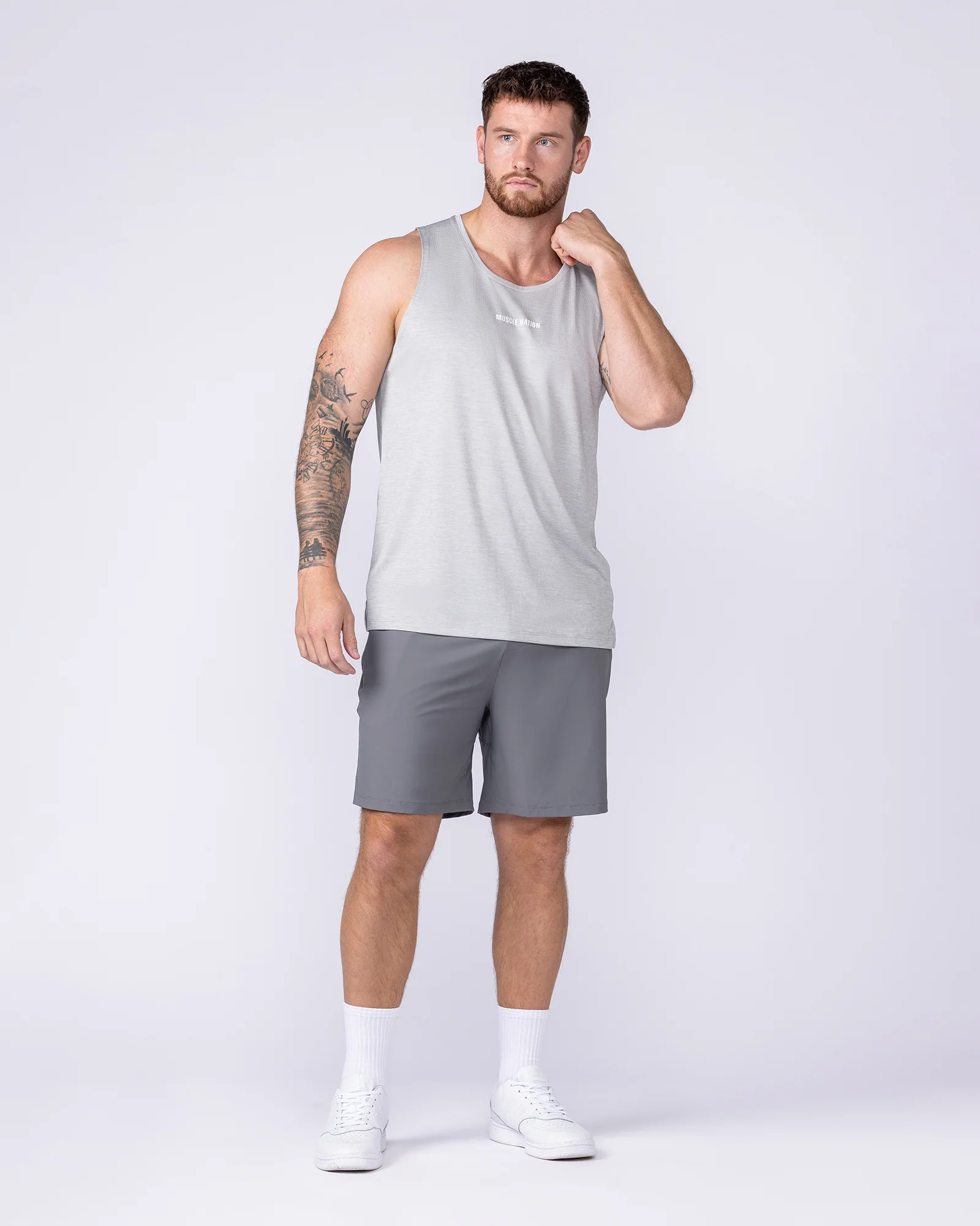 Aero Active Tank - Quiet Grey - Image 7