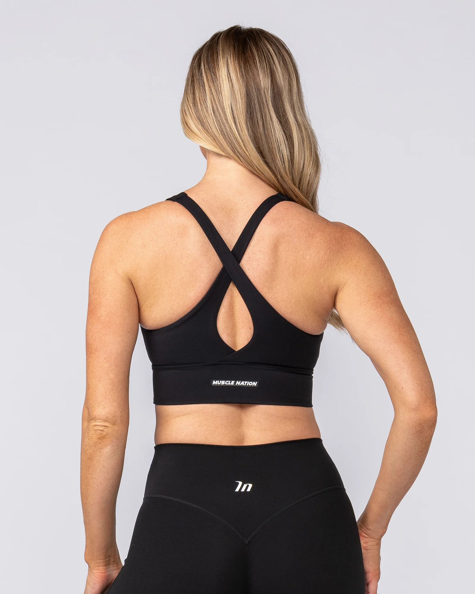 Allure Longline Bra - Black - Image 5
