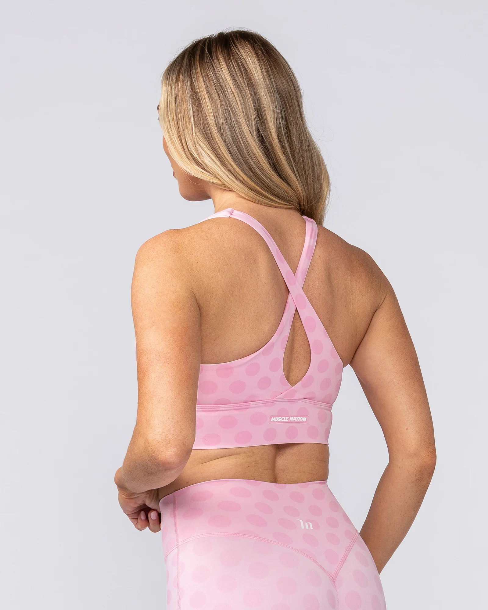 Allure Longline Bra - Blossom Spot - Image 3