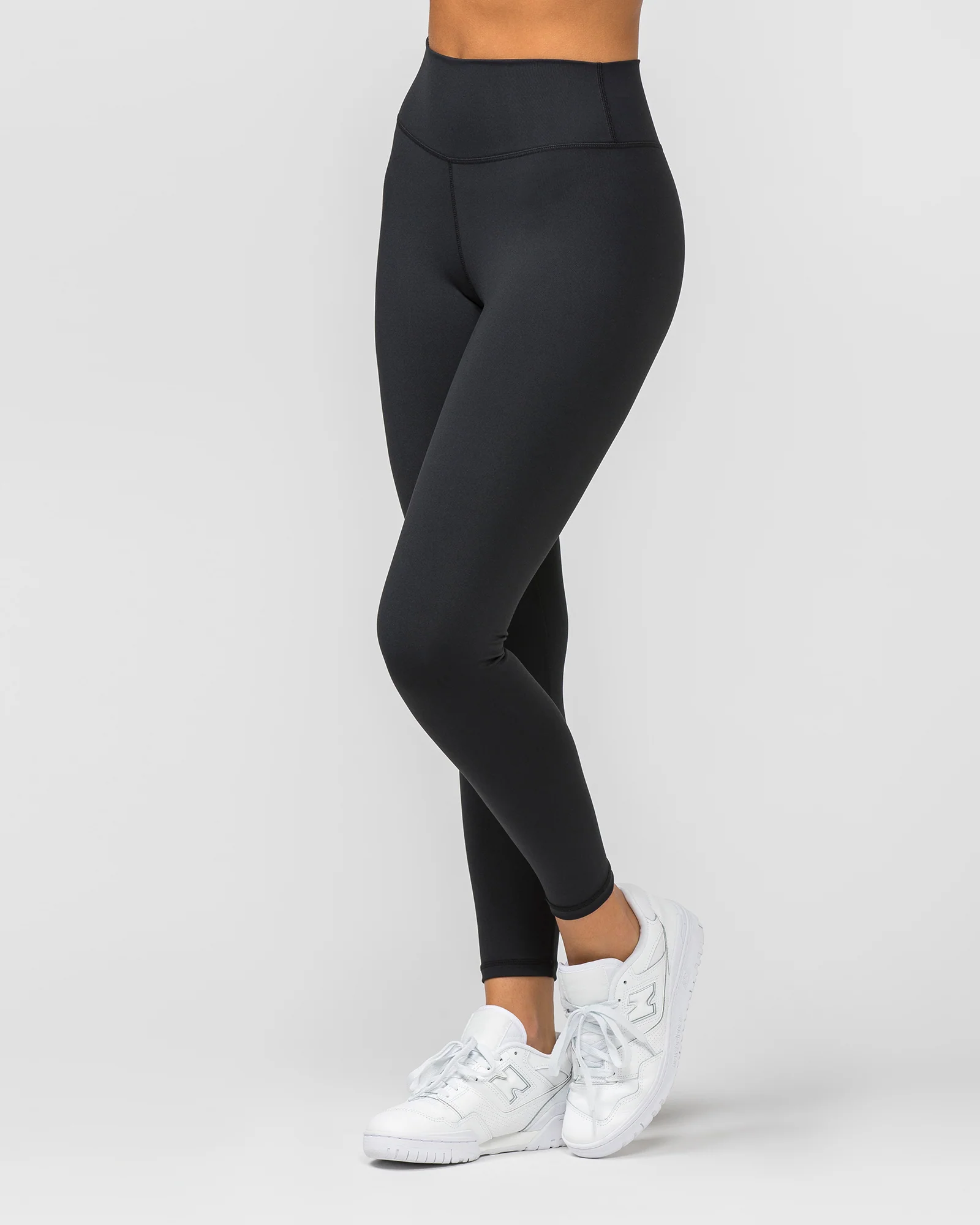 Signature Scrunch Ankle Length Leggings - Black - Image 3