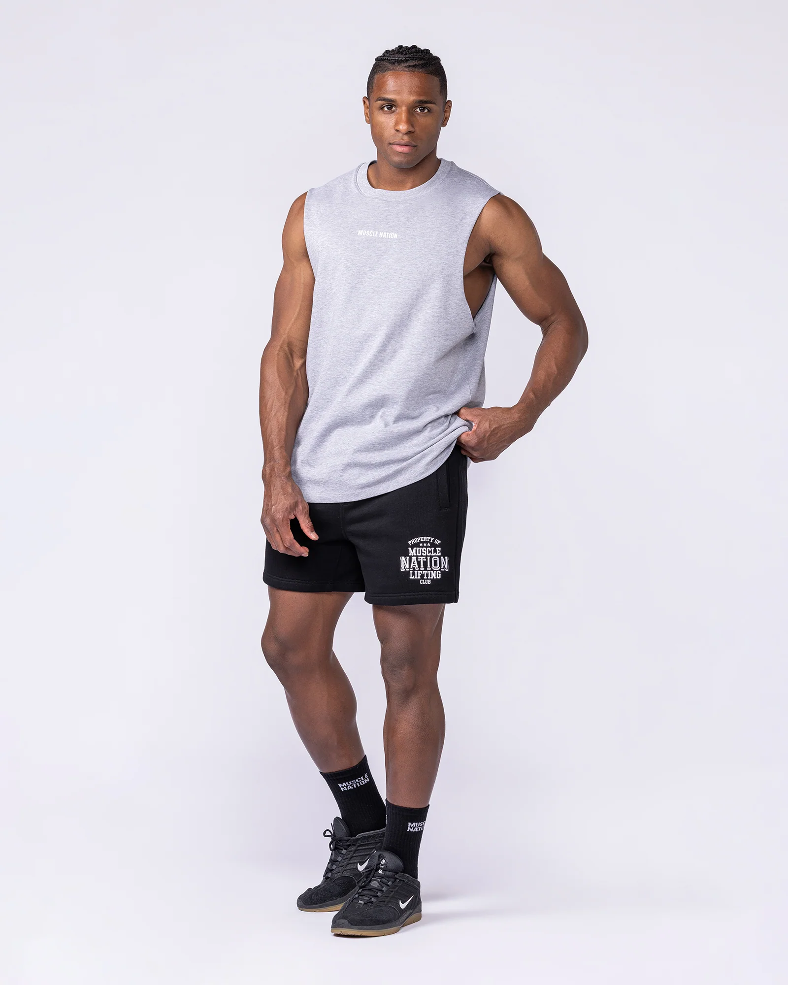 Archives Sweat 5" Shorts - Black - Image 6