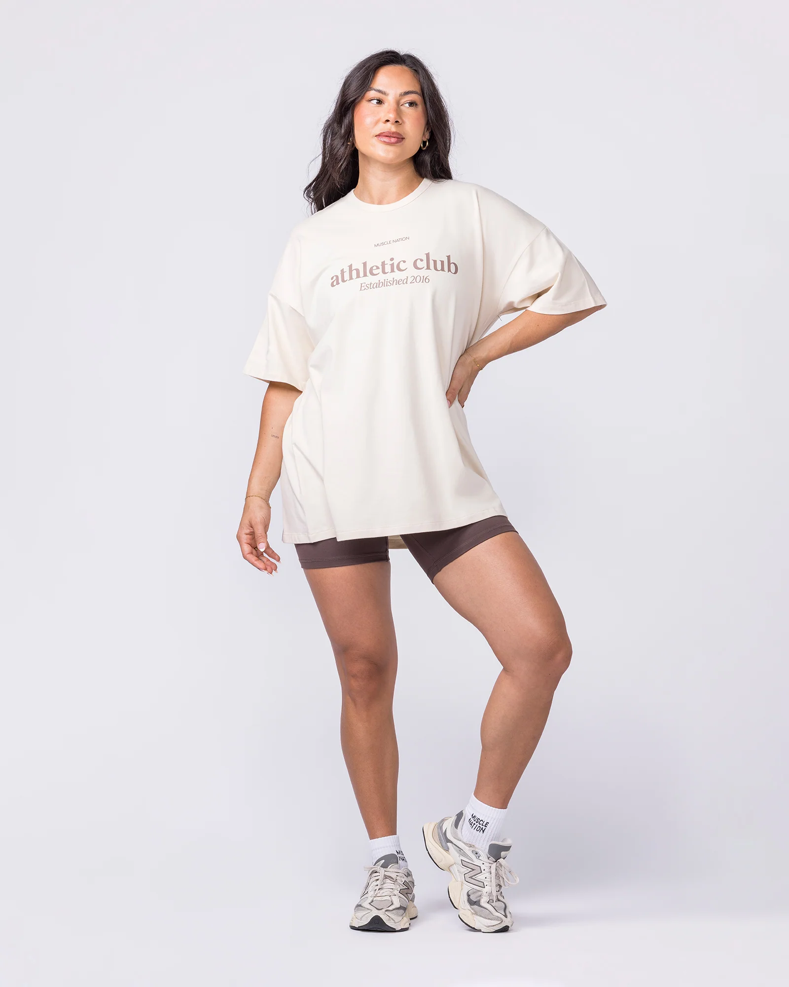Athletic Club Oversized Tee - Dew - Image 5