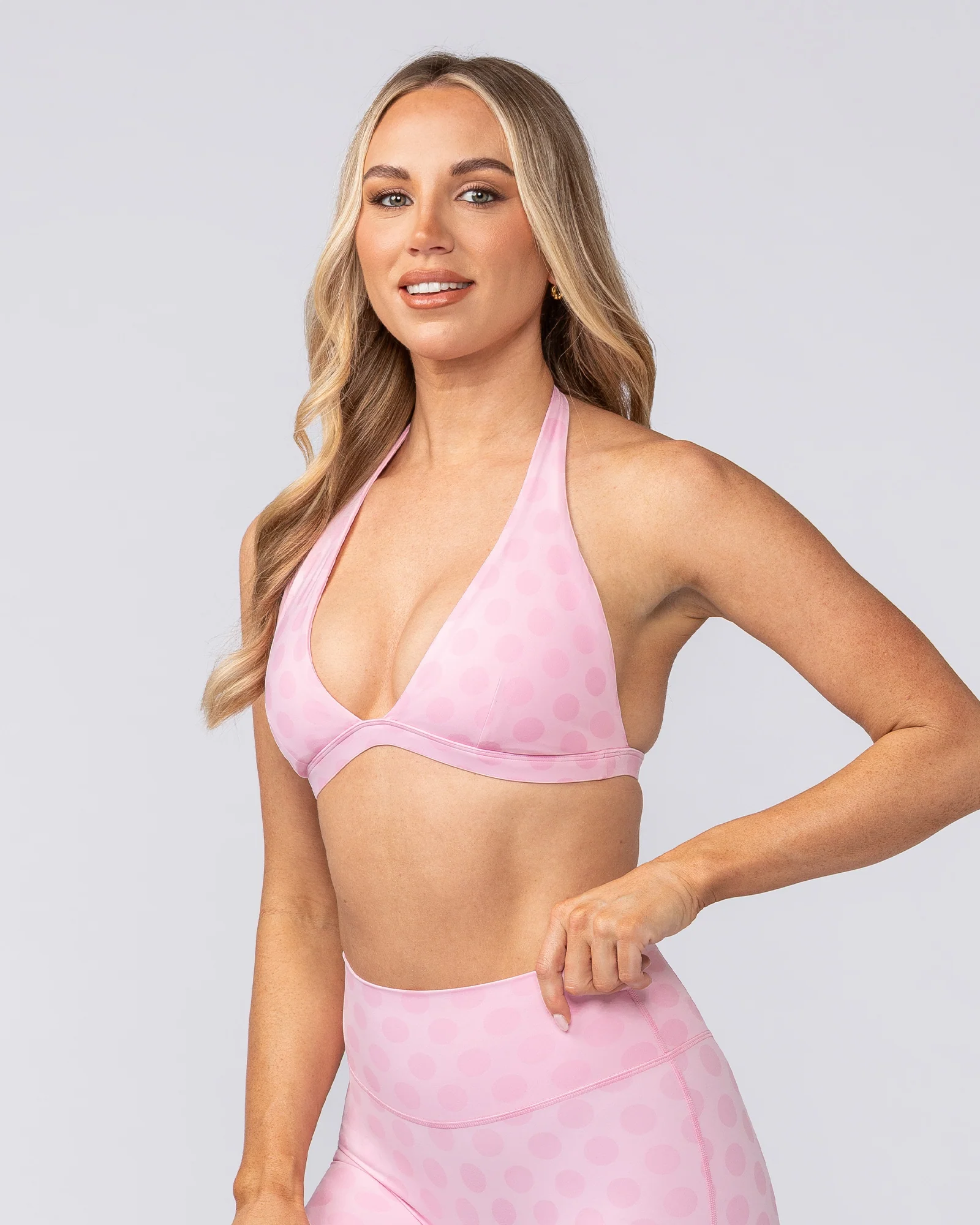Aura Halter Bralette - Blossom Spot - Image 5