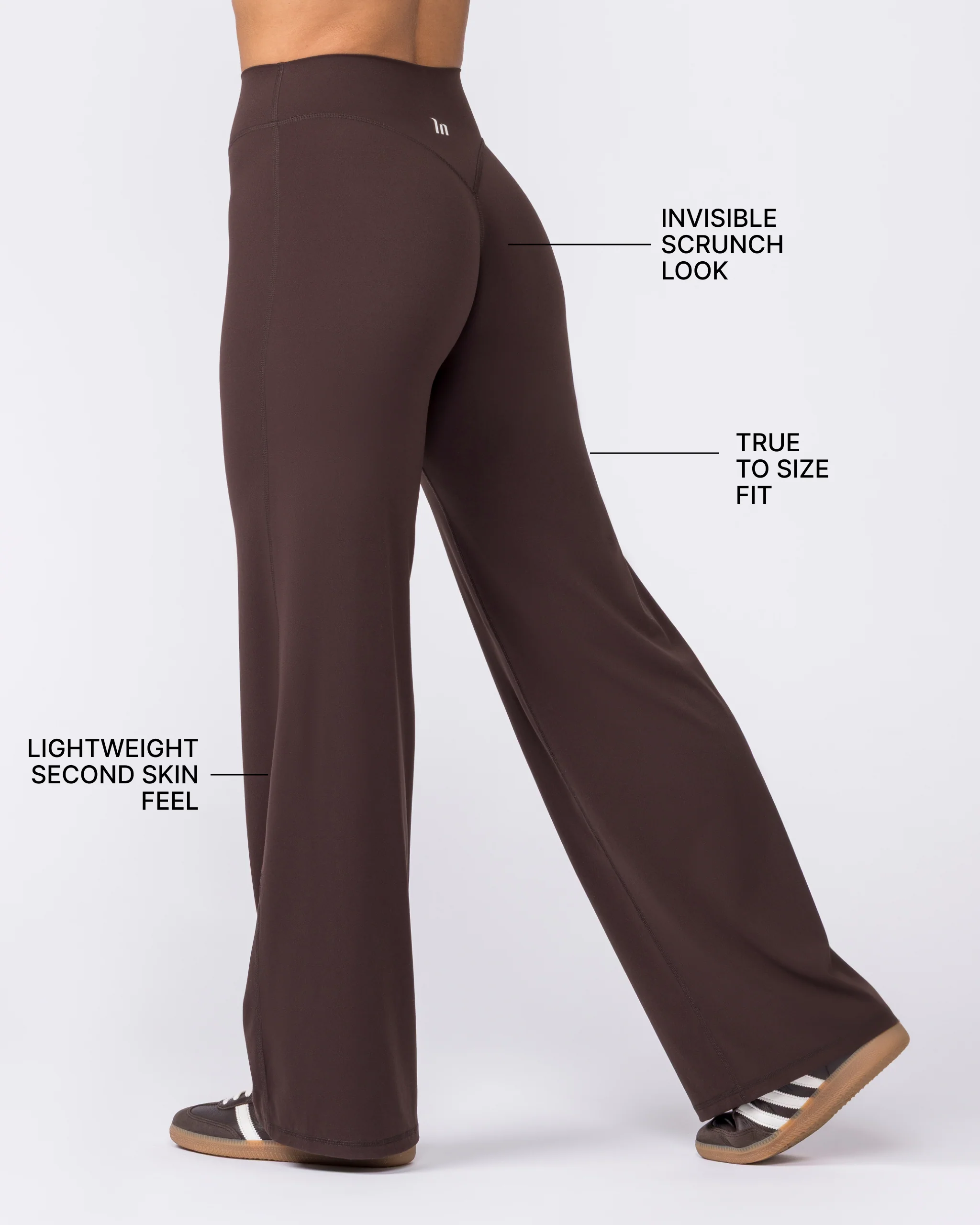 Aura Straight Leggings - Cocoa - Image 4