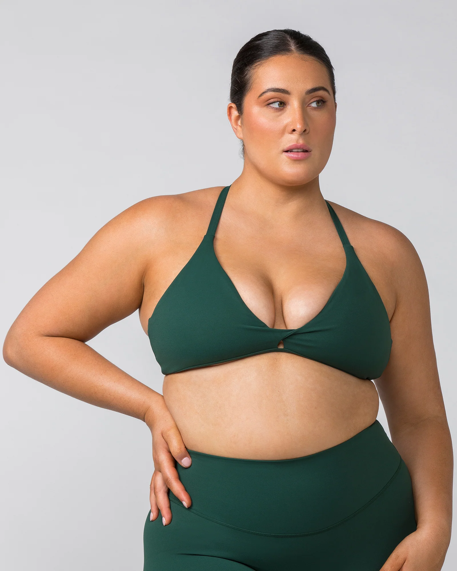 Aurora Bralette - Forest Green - Image 5