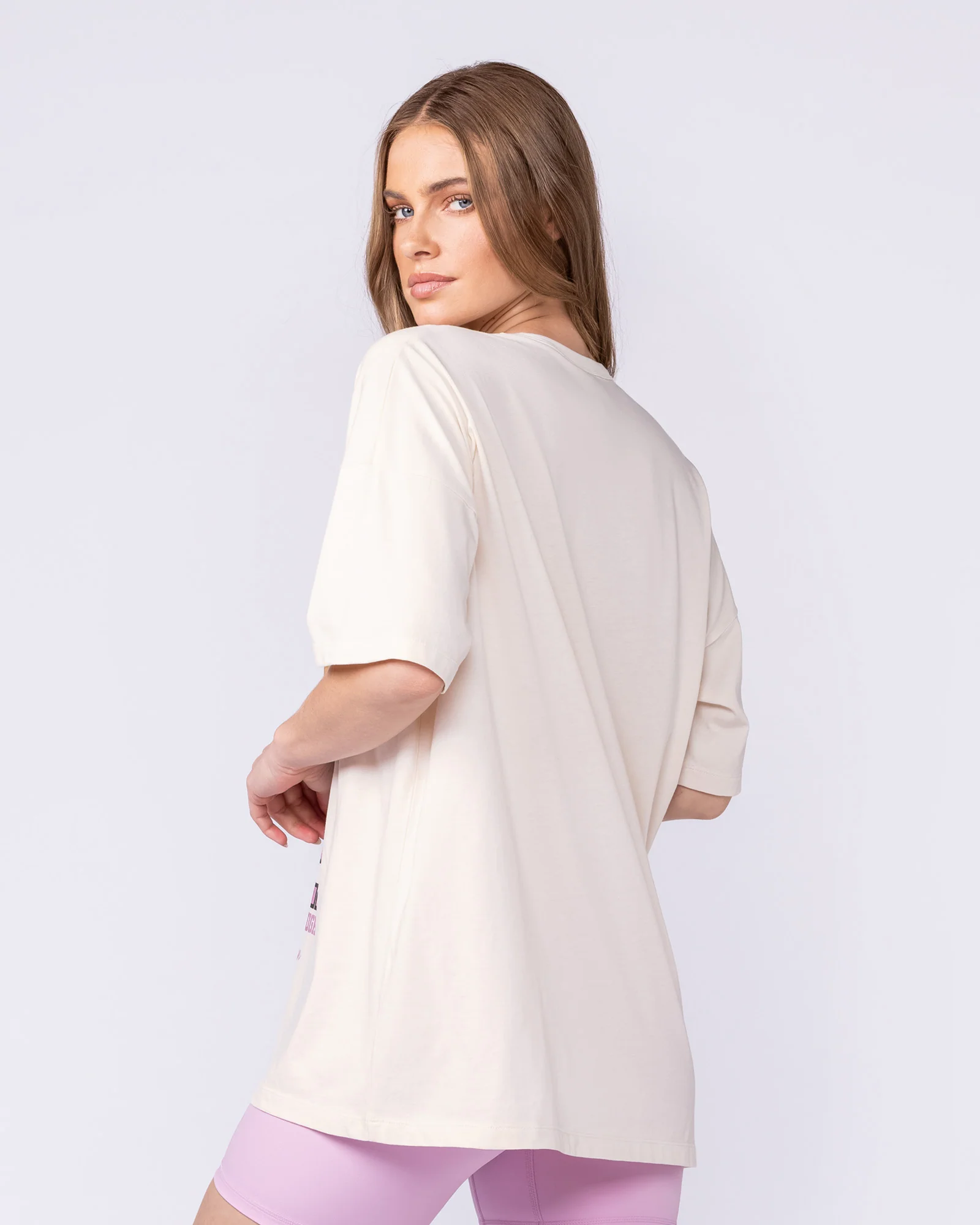 Bear Minimum Oversized Tee - Travertine - Image 4