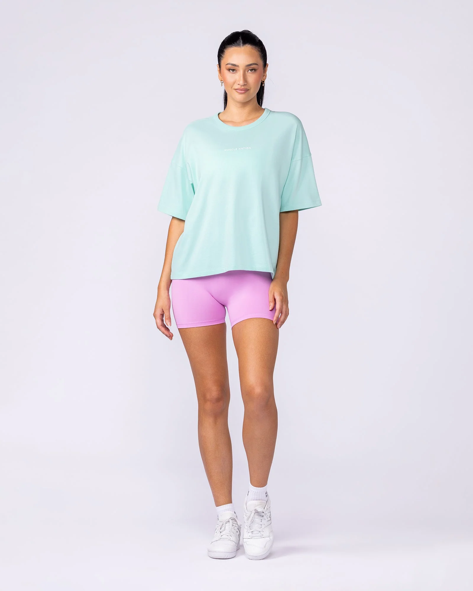 Boxy Fit Tee - Spearmint - Image 5