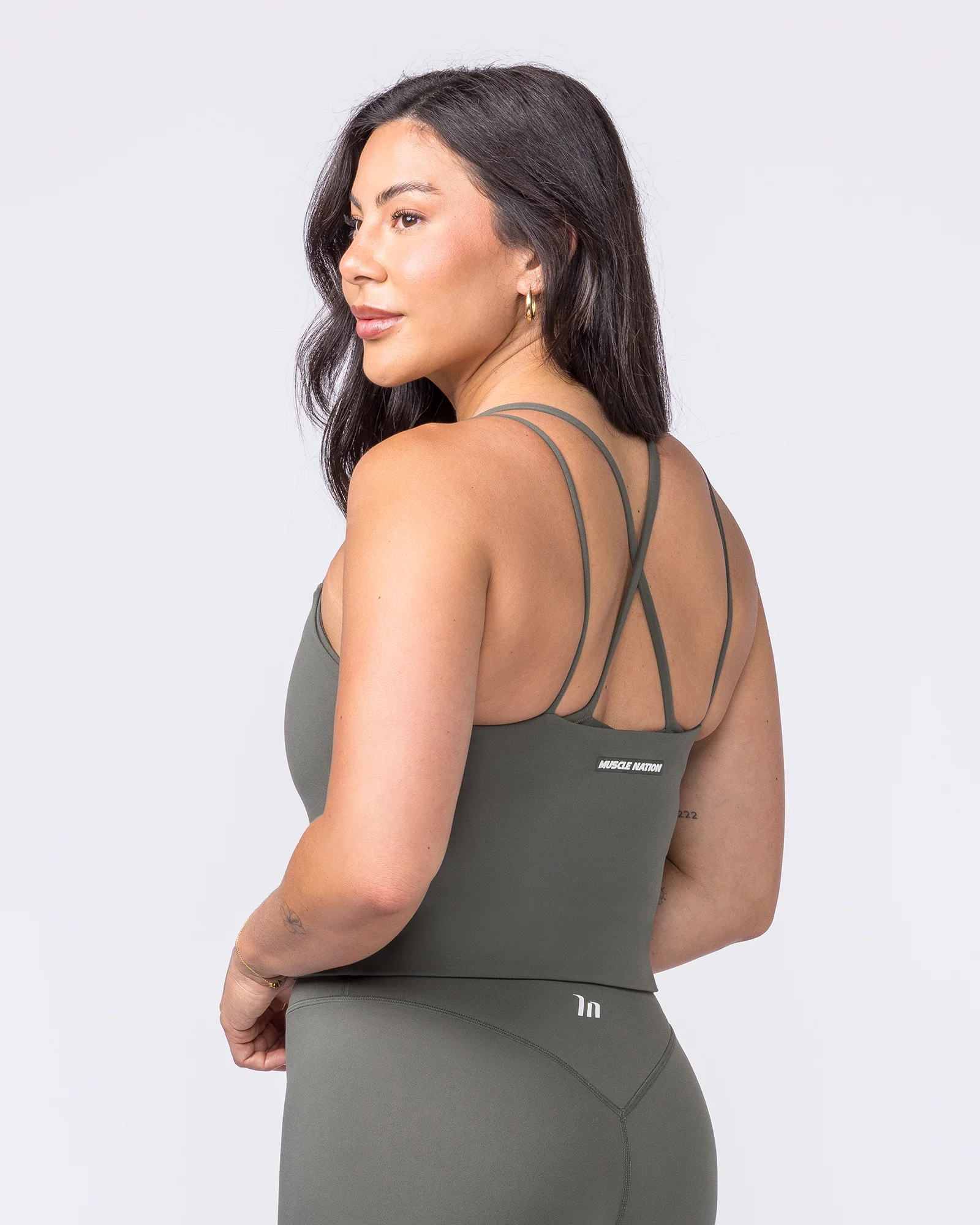 Cami Active Tank - Eucalyptus - Image 2