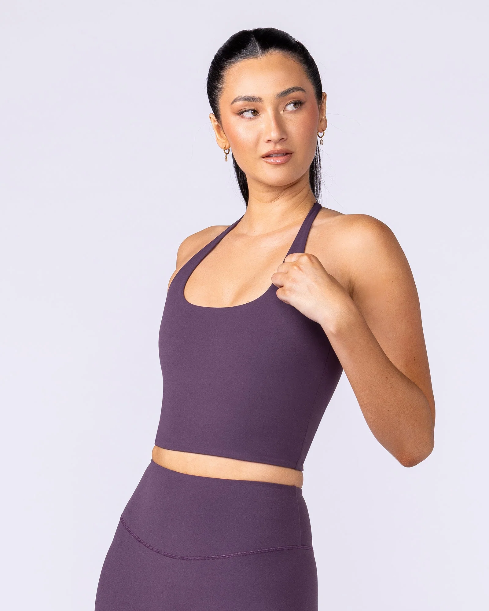 Captivate Bra Tank - Midnight Plum - Image 4