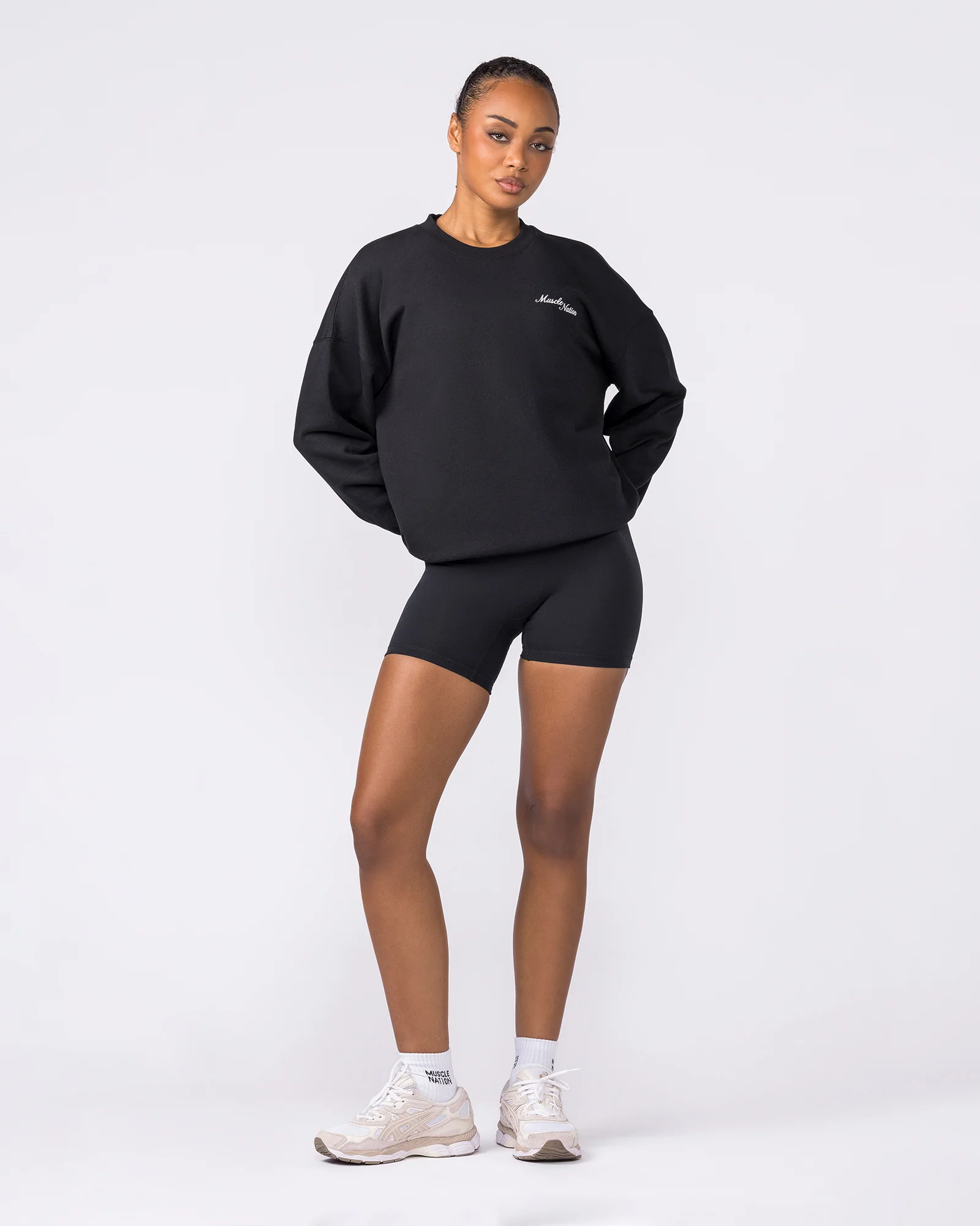 Classic Long Sleeve Top - Black - Image 6