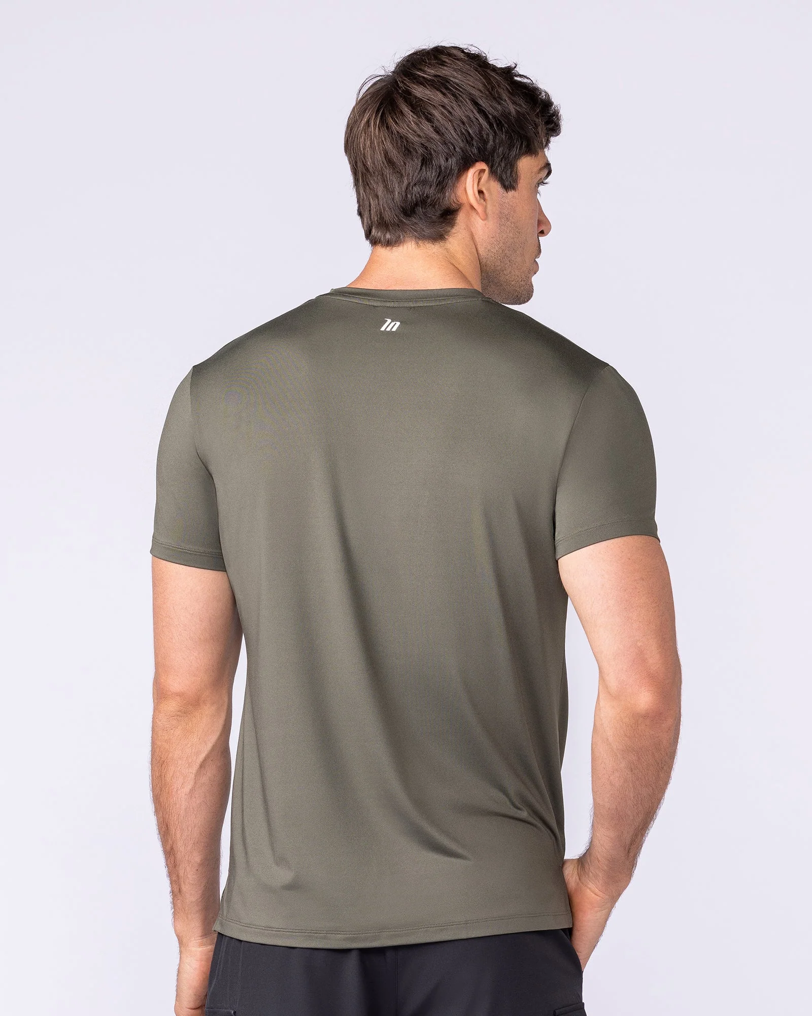 Climaflex Active Tee - Dark Khaki - Image 5
