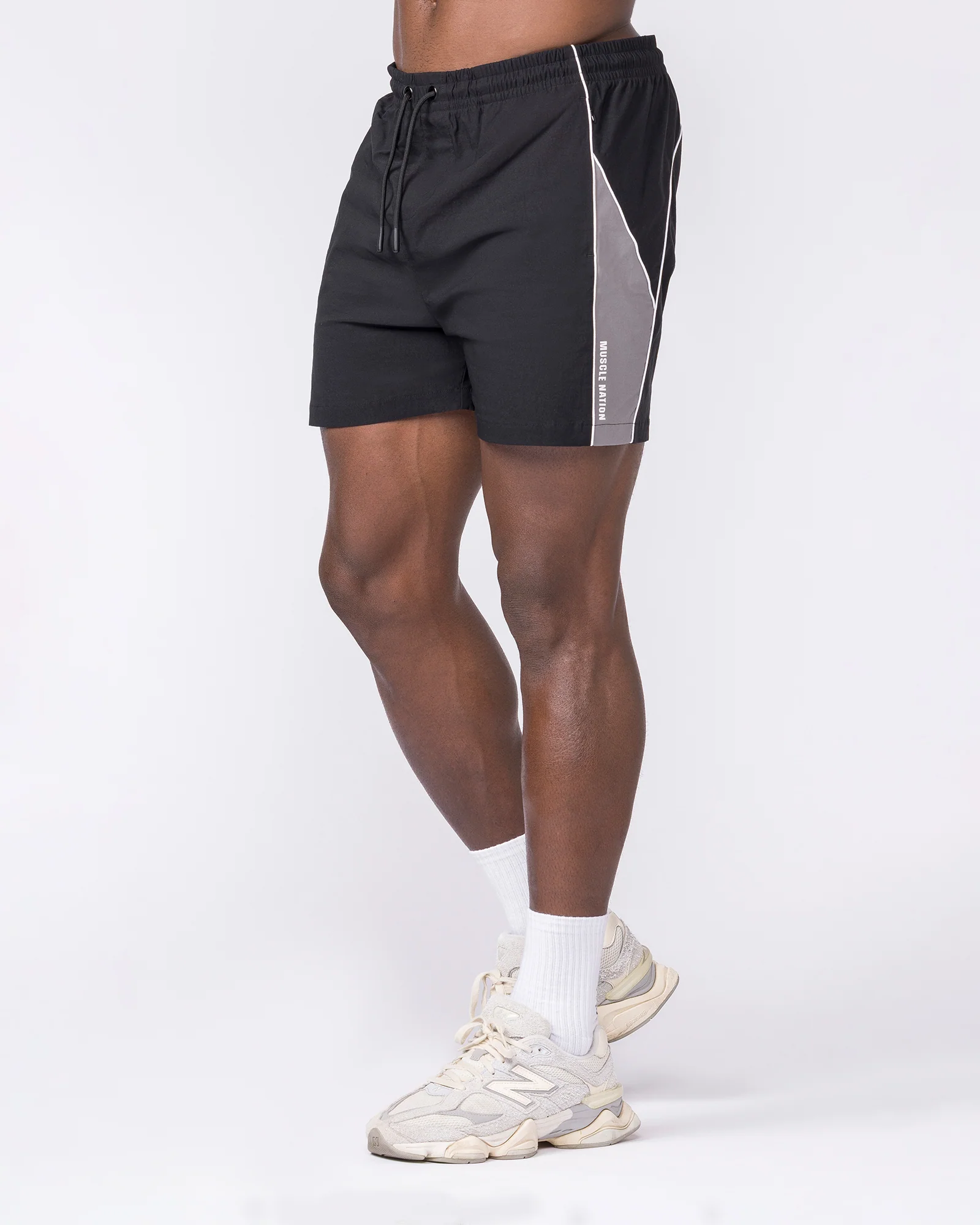 Command Windbreaker Shorts - Black - Image 4