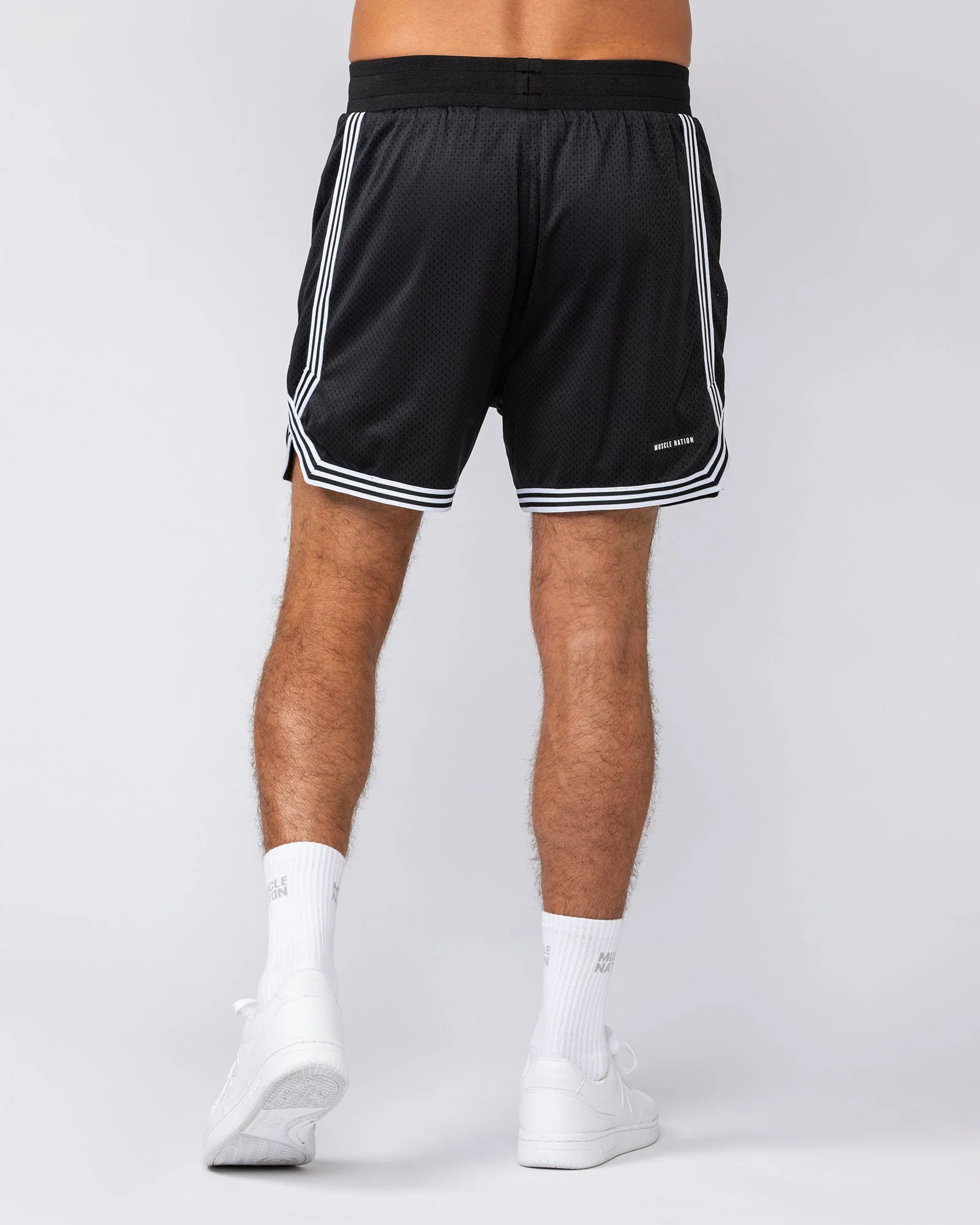 Courtside Basketball 5" Shorts - Black - Image 5