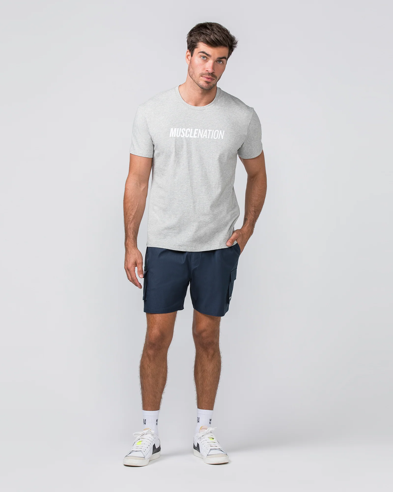Daily Cargo 5" Shorts - Navy - Image 6