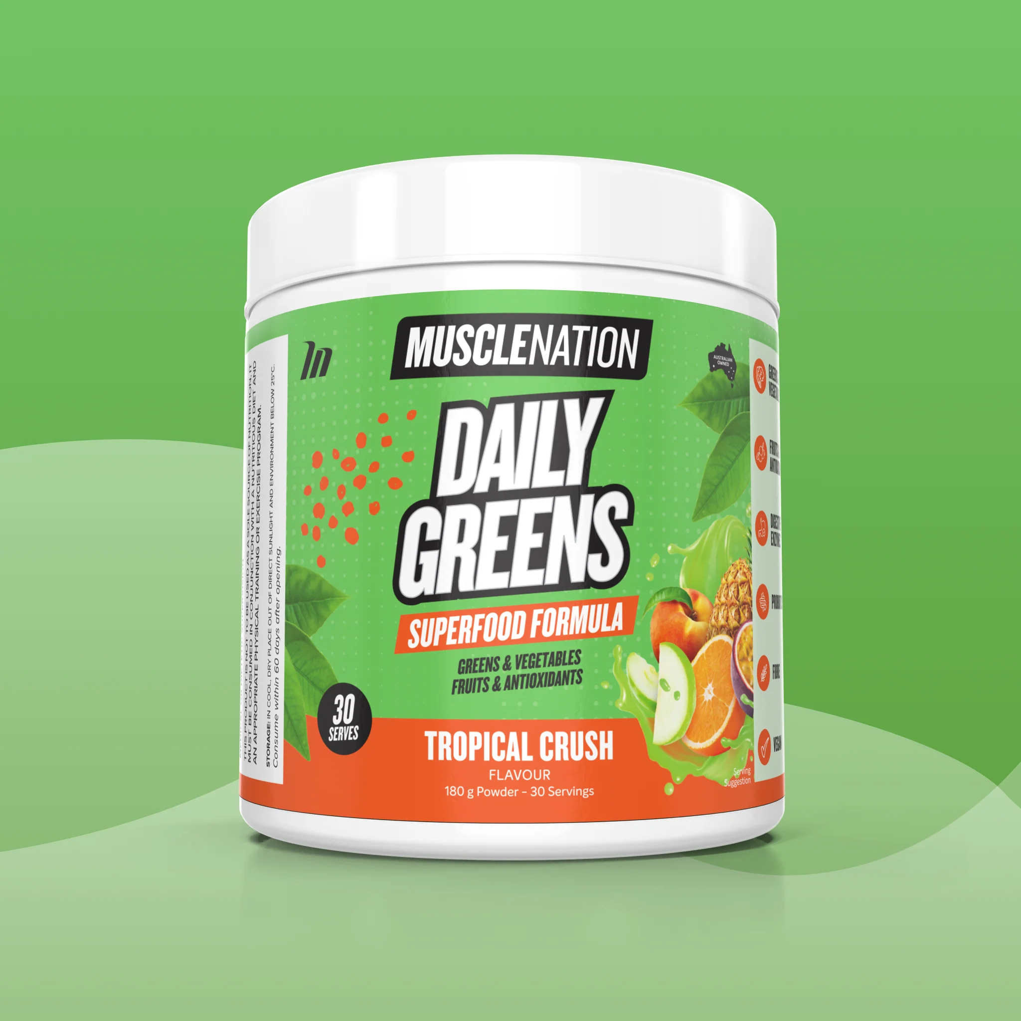 DAILY GREENS - Tropical Crush - 30 serves
