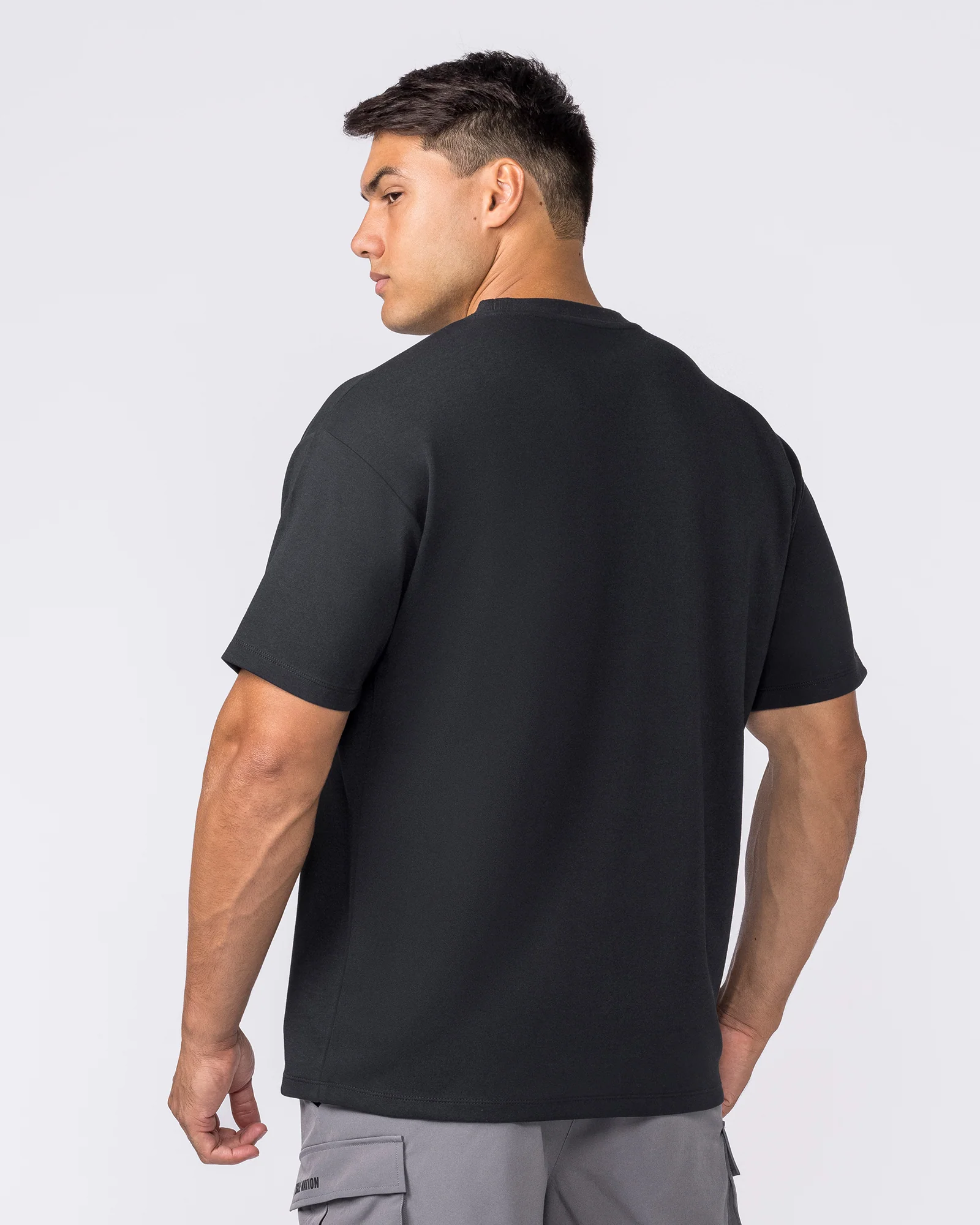 Daily Regular Fit Tee - Black - Image 2