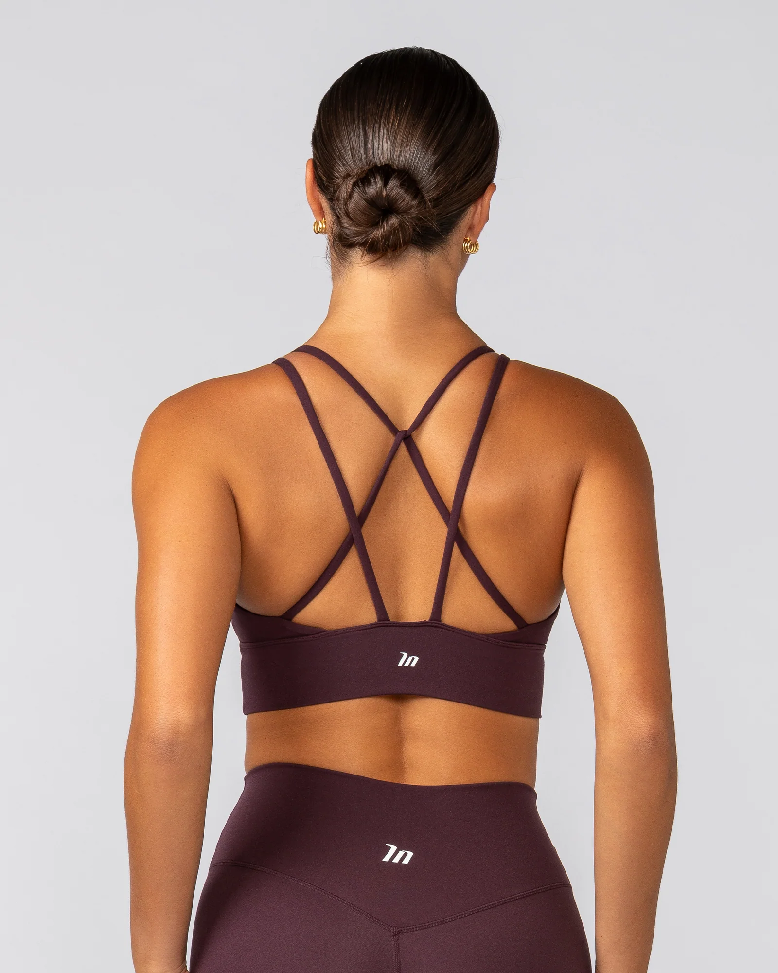 Dash Longline Bra - Fig - Image 4