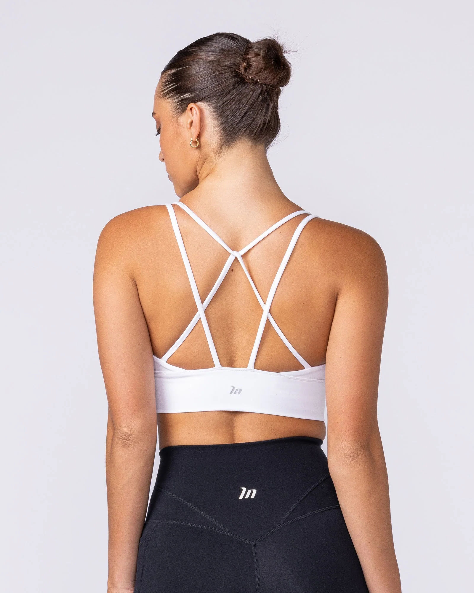 Dash Longline Bra - White - Image 4