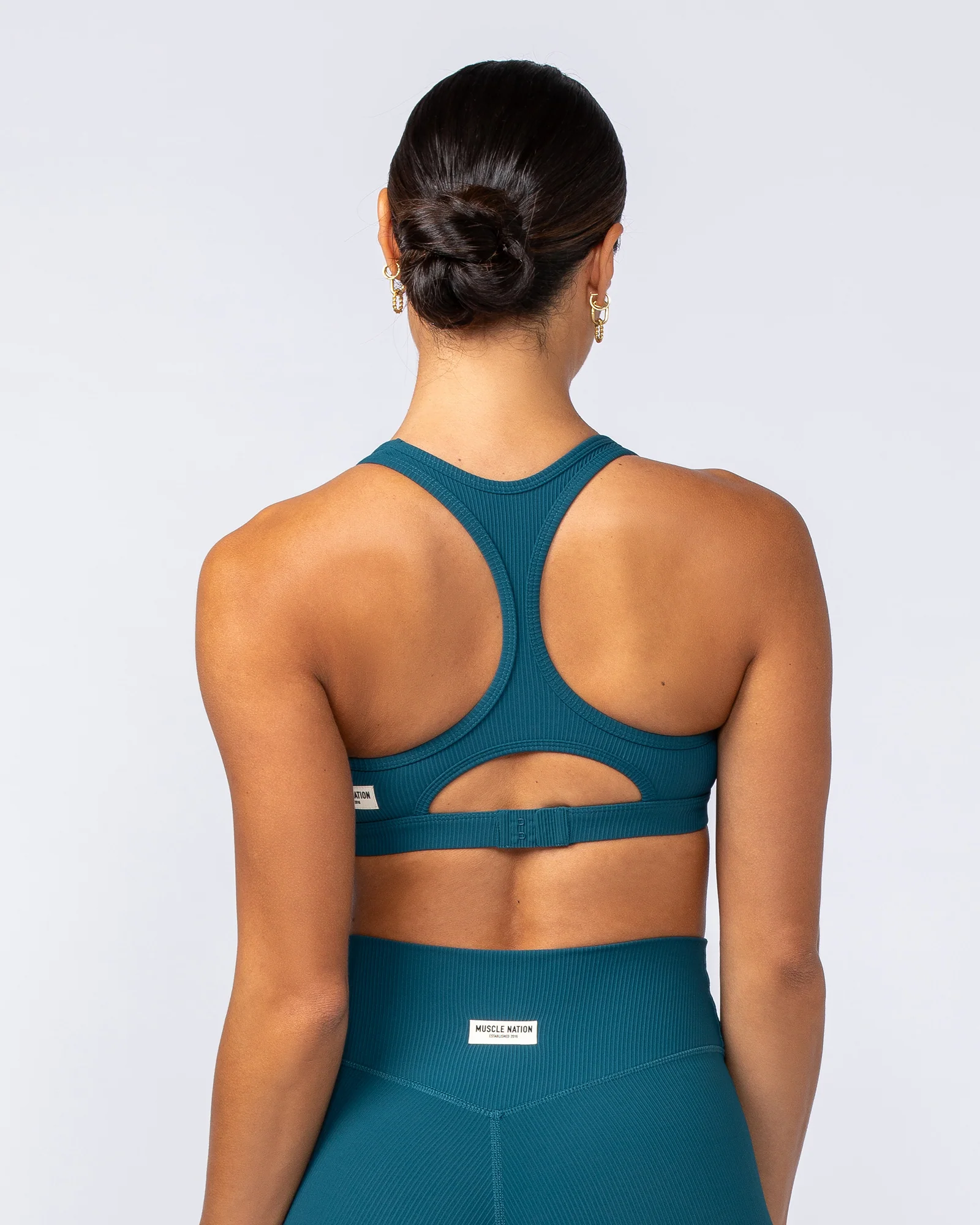 Drew Rib Bra - Dark Marine - Image 5