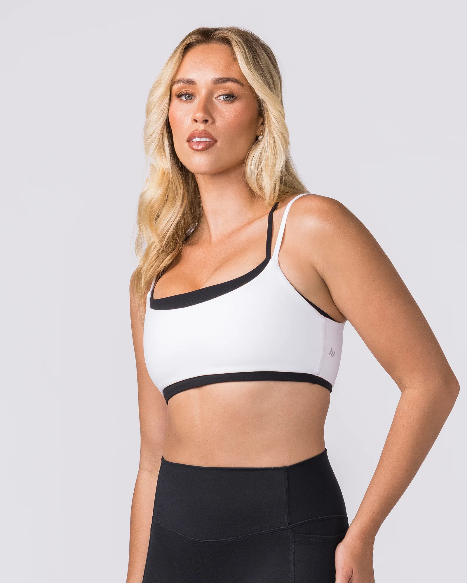 Duo Bralette - Black/White - Image 4