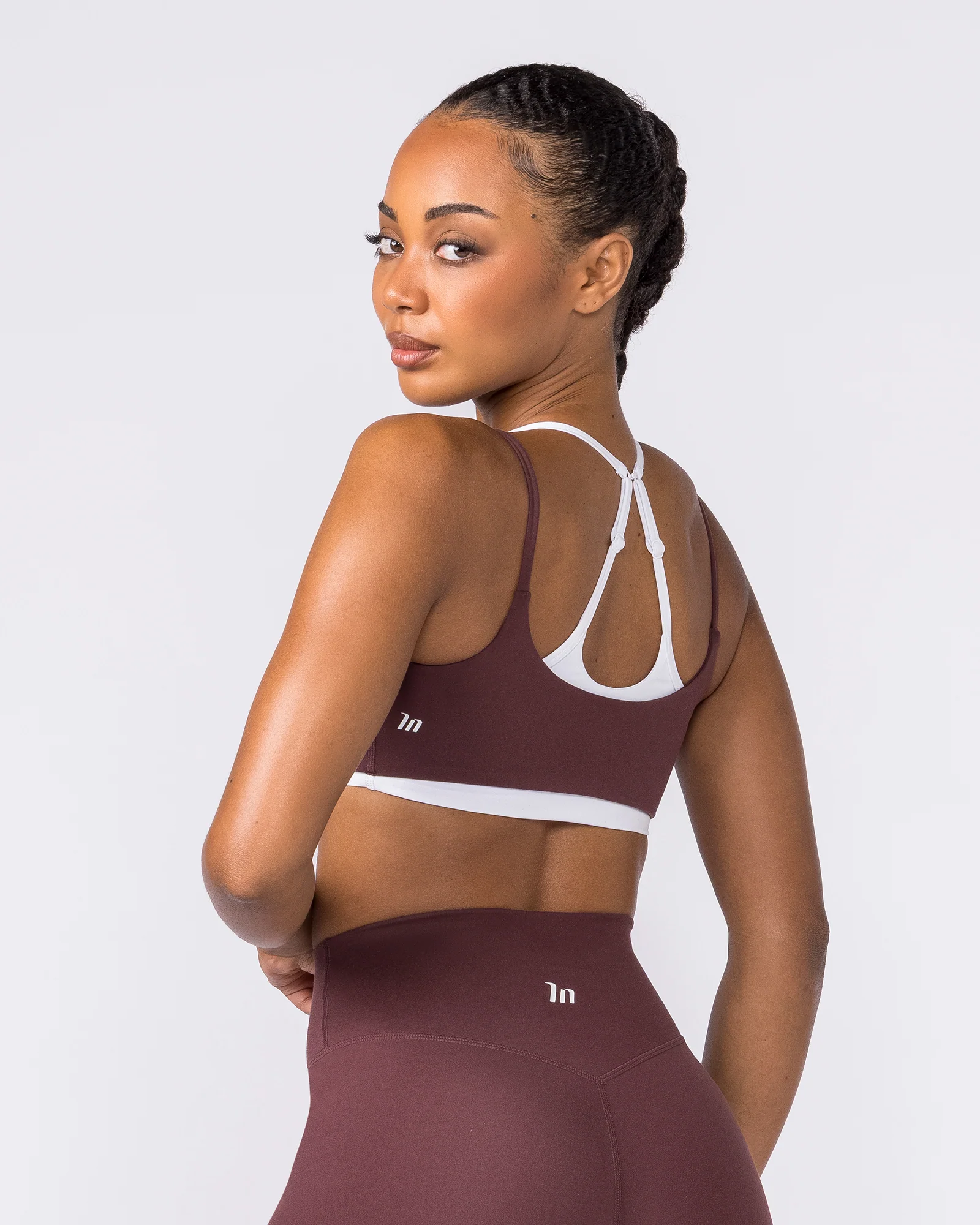 Duo Bralette - White/Rocky Road - Image 2