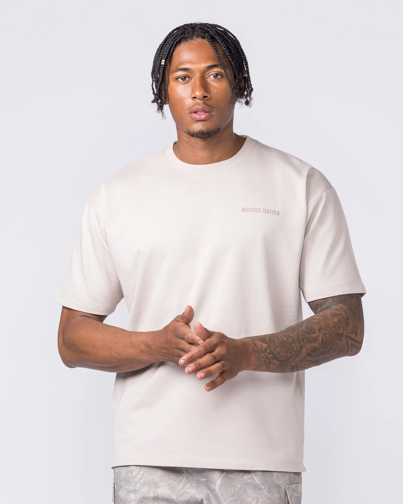 Essential Regular Fit Tee - Cream