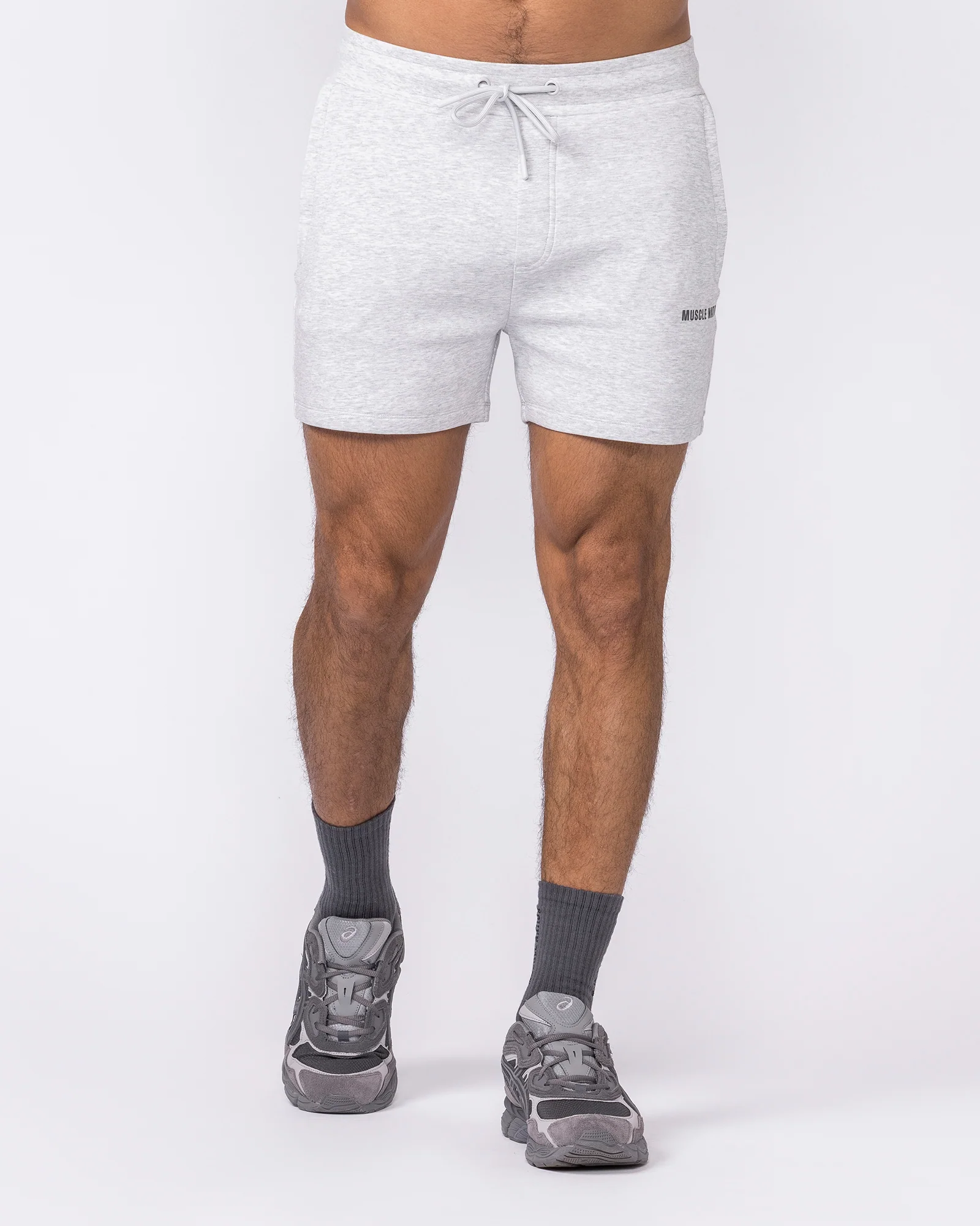 Essential Tech Shorts - Grey Marl - Image 3