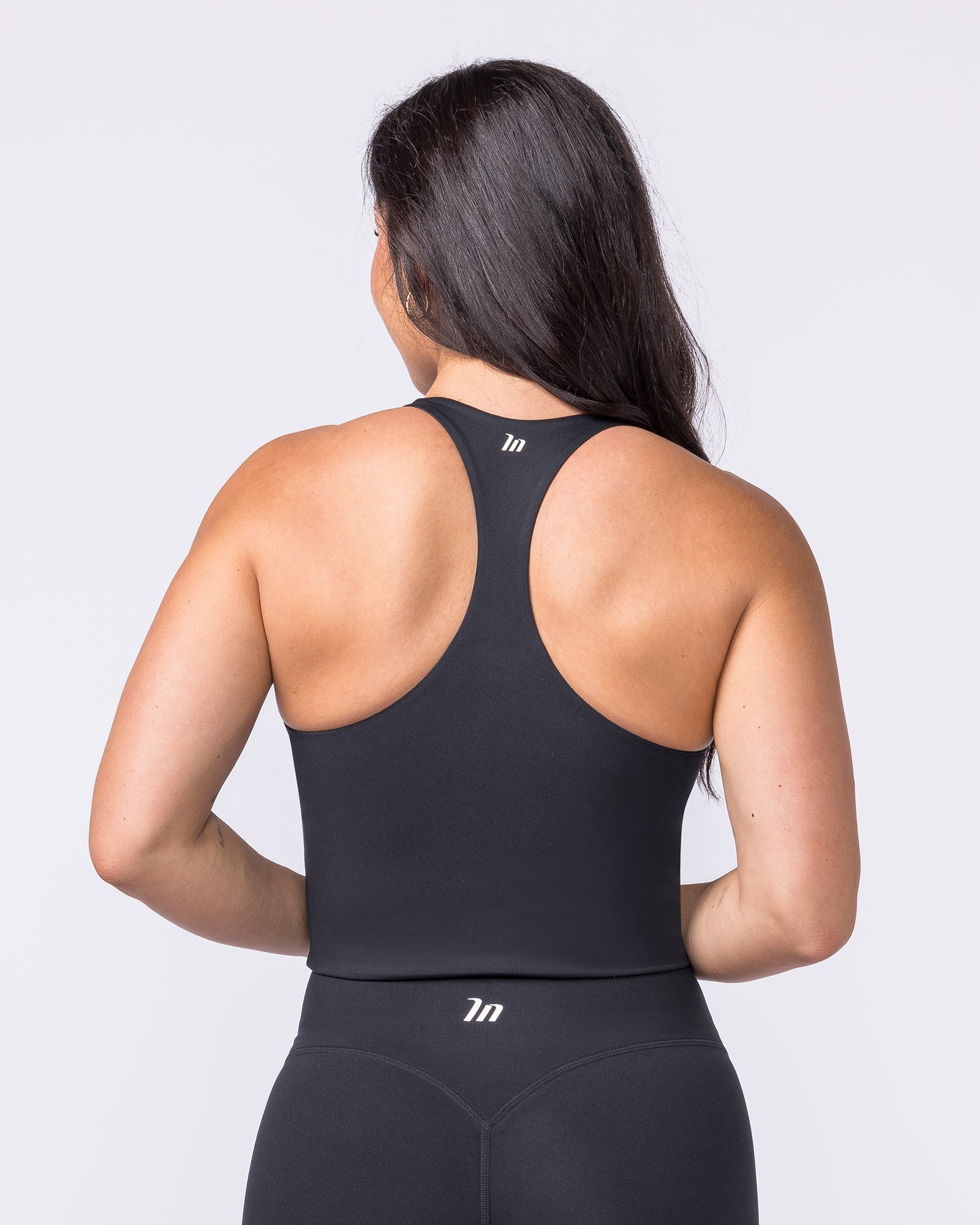 Everyday Form Cropped Tank - Black - Image 4
