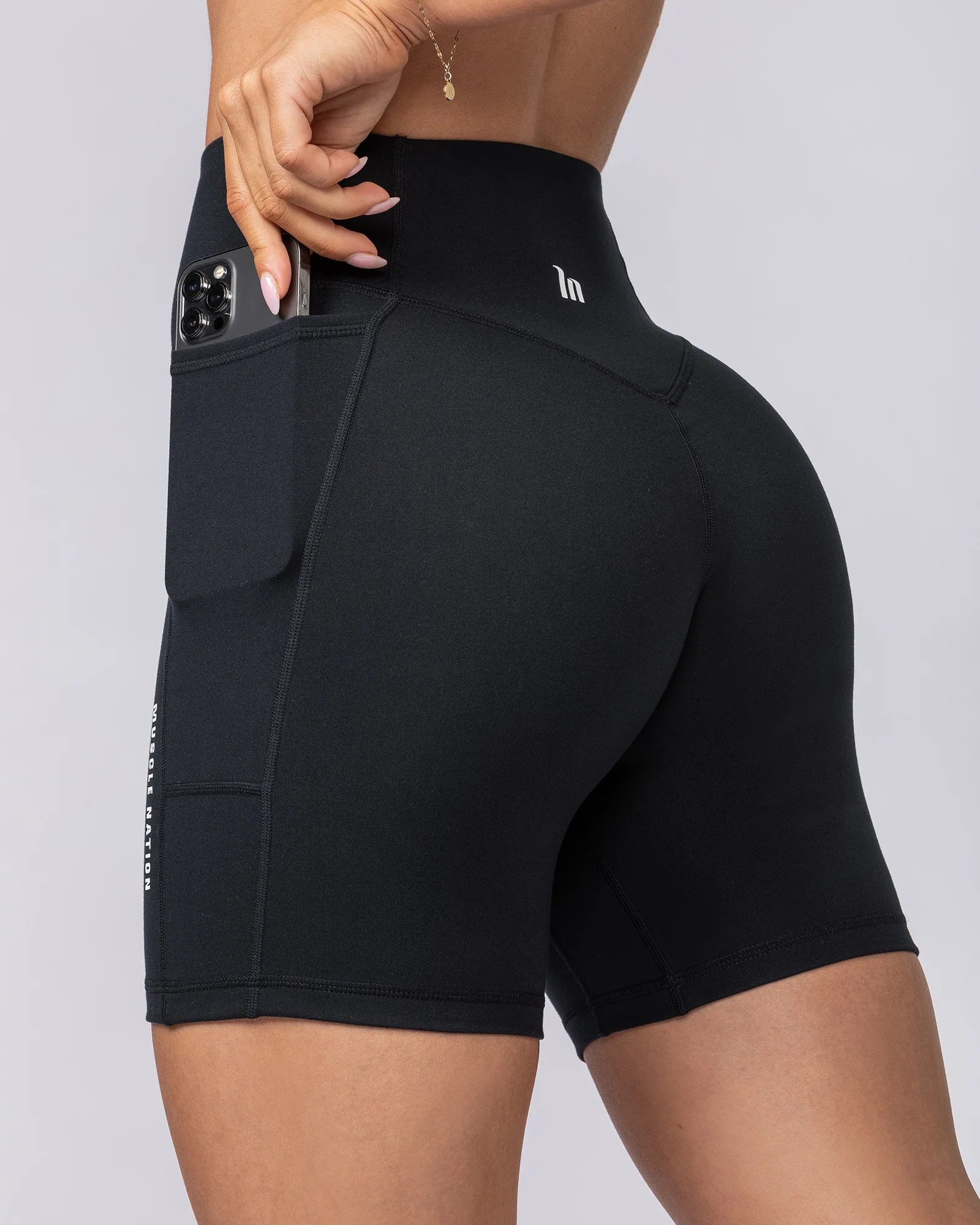 Everyday Pocket Bike Shorts - Black