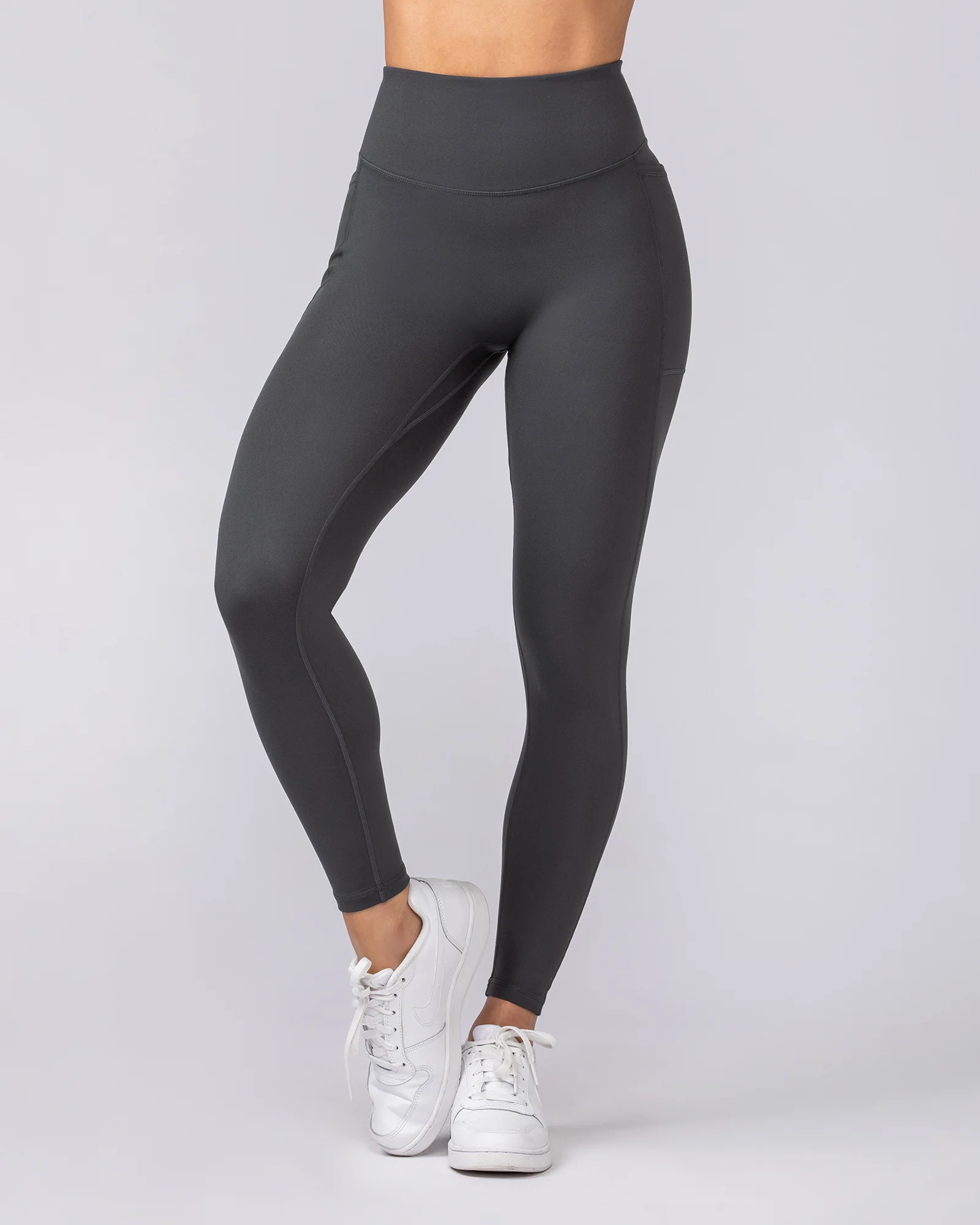 Everyday Pocket Ankle Length Leggings - Granite - Image 4