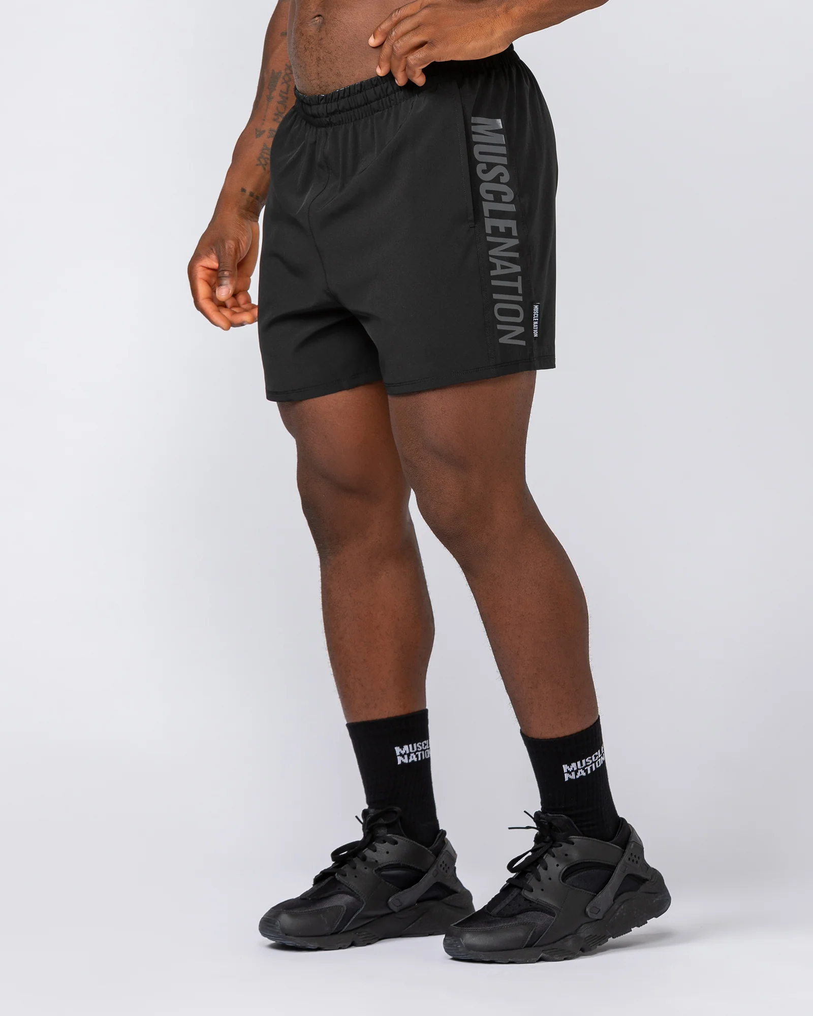Function 4" Shorts - Black