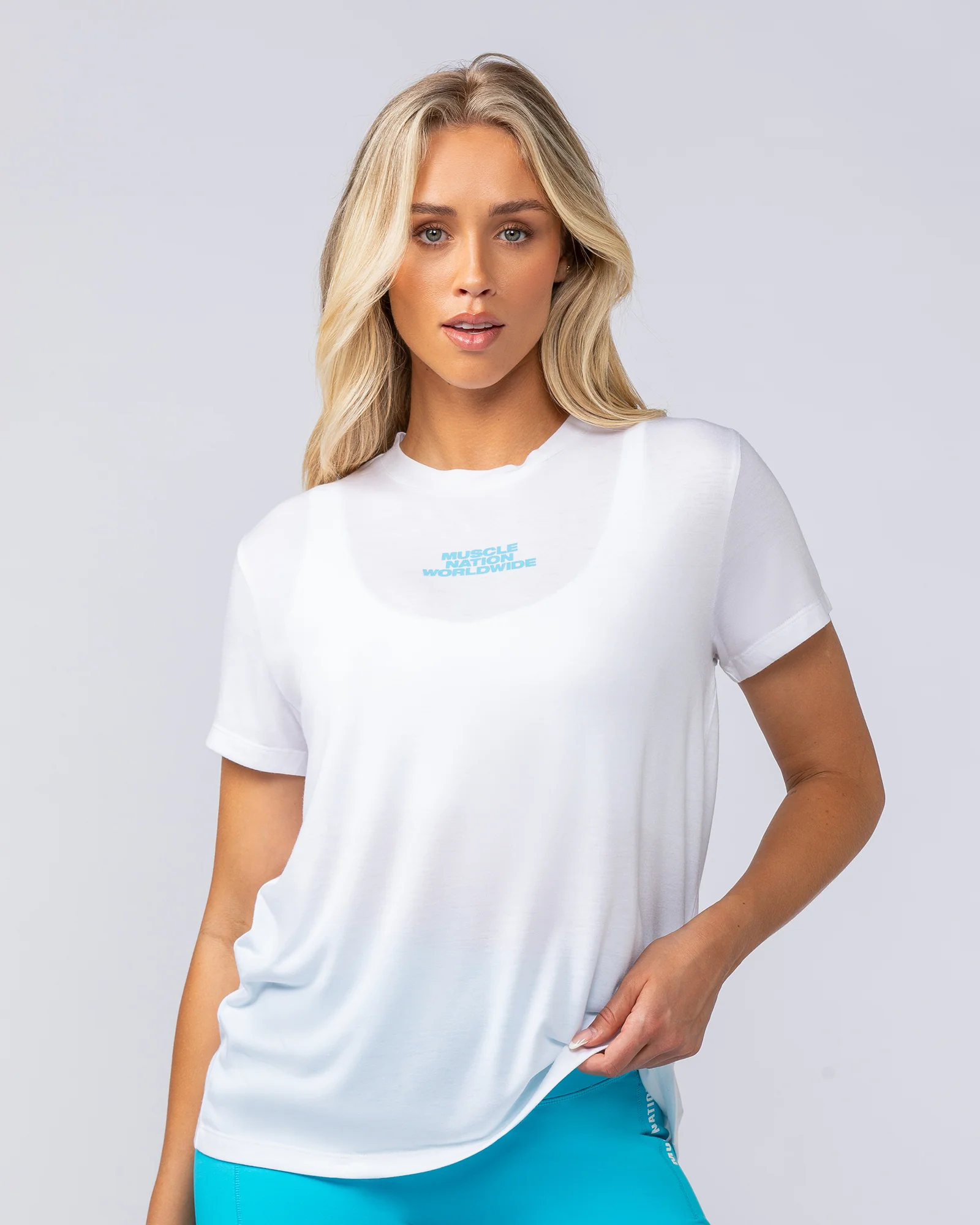 Global Training Tee - White - Image 2