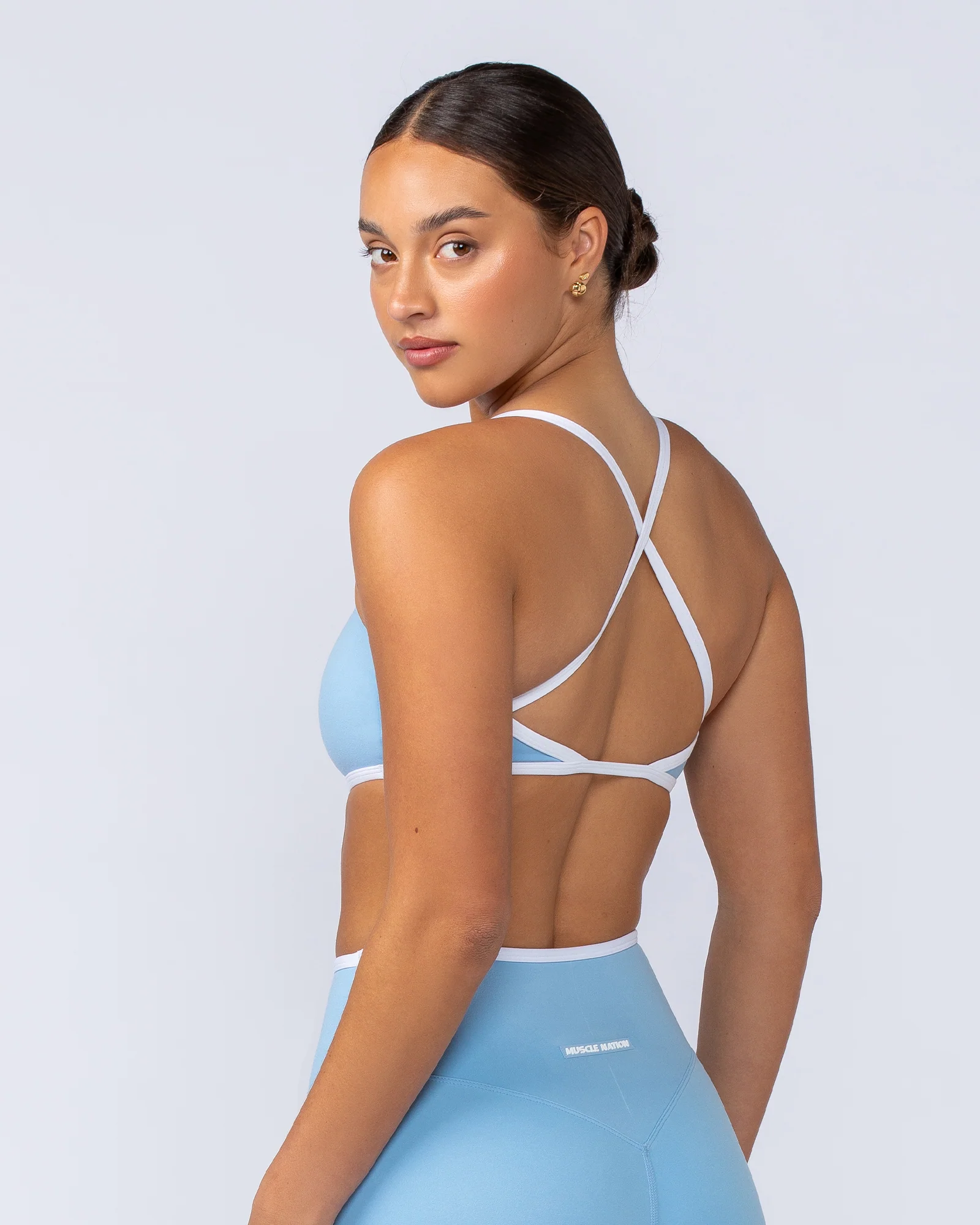 Goddess Bralette - Pacific Blue