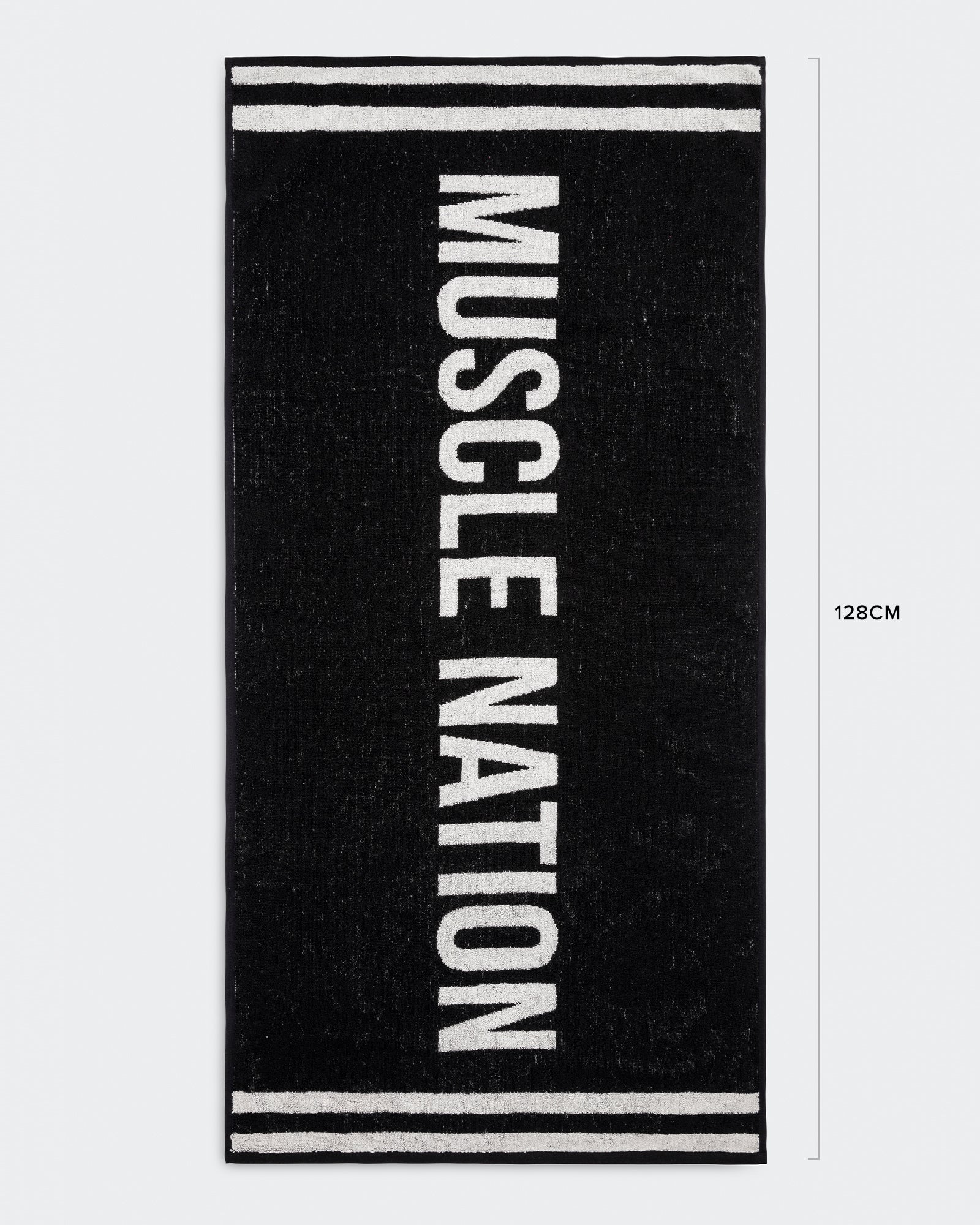 Gym Towel - Black/ White - Image 2