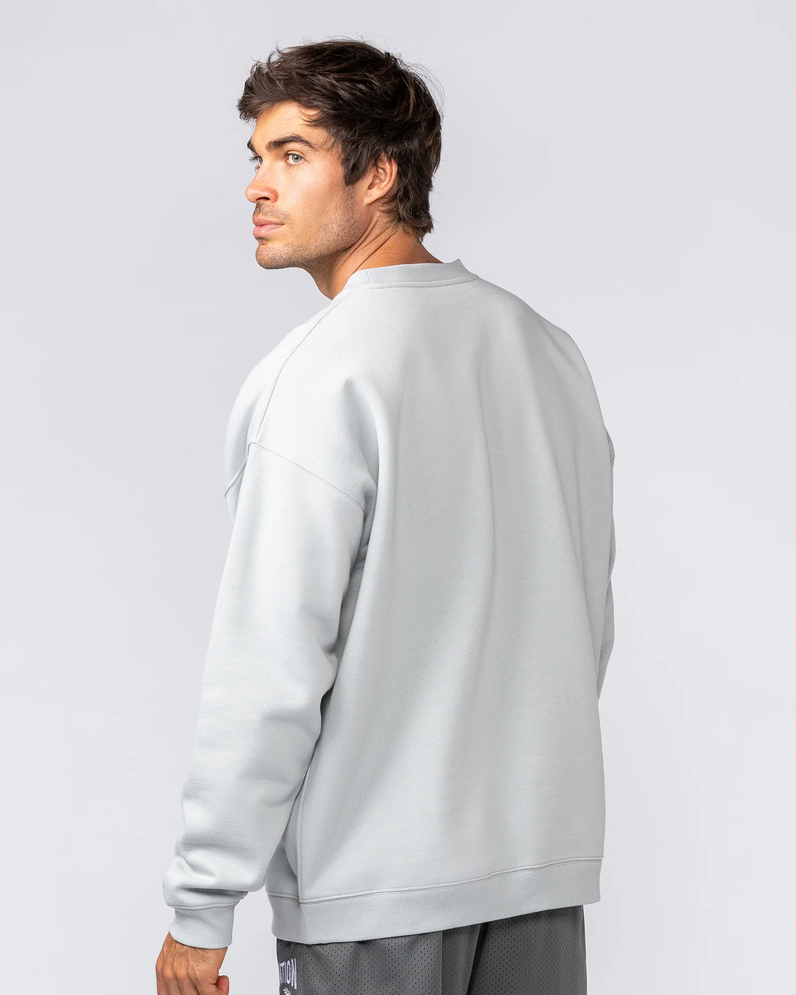 Heritage Crew Pullover - Light Grey - Image 3