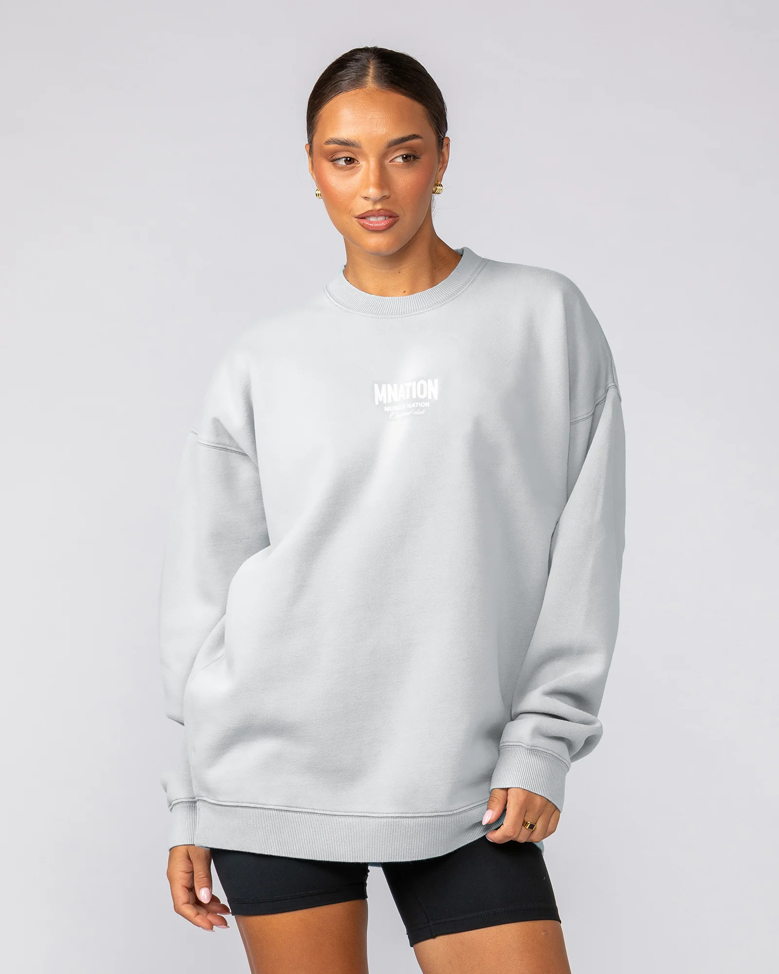 Heritage Crew Pullover - Light Grey - Image 7
