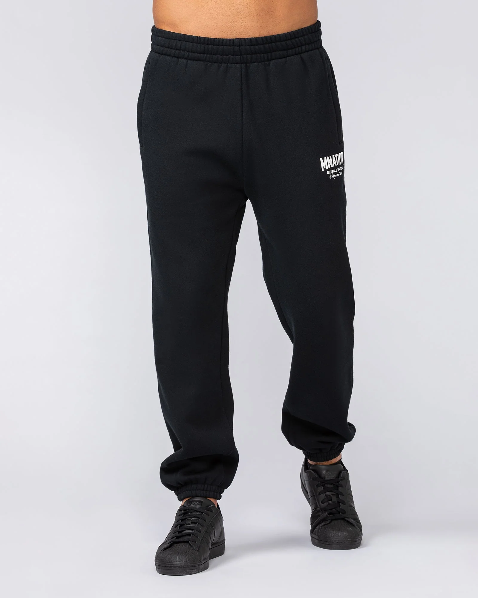 Heritage Trackies - Black - Image 2