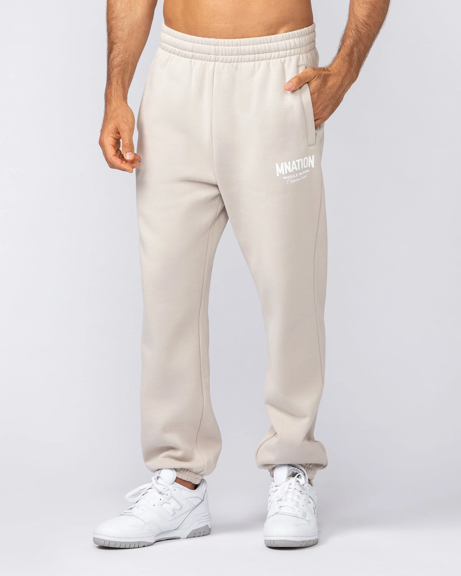 Heritage Trackies - Cream