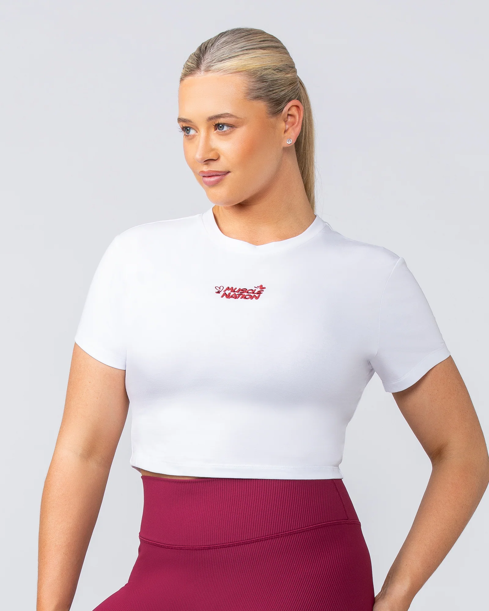 Iconic Baby Tee - White - Image 3