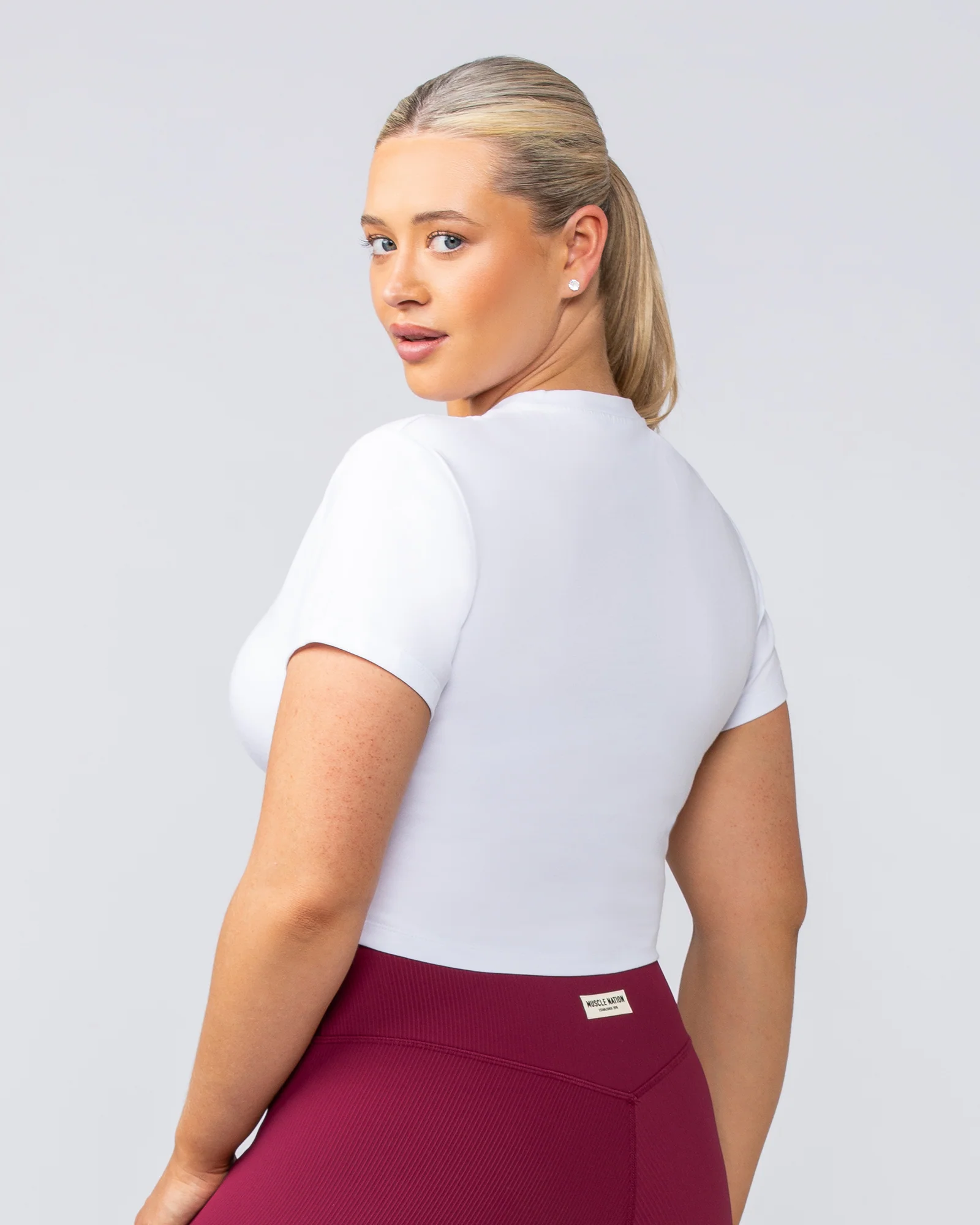 Iconic Baby Tee - White - Image 4