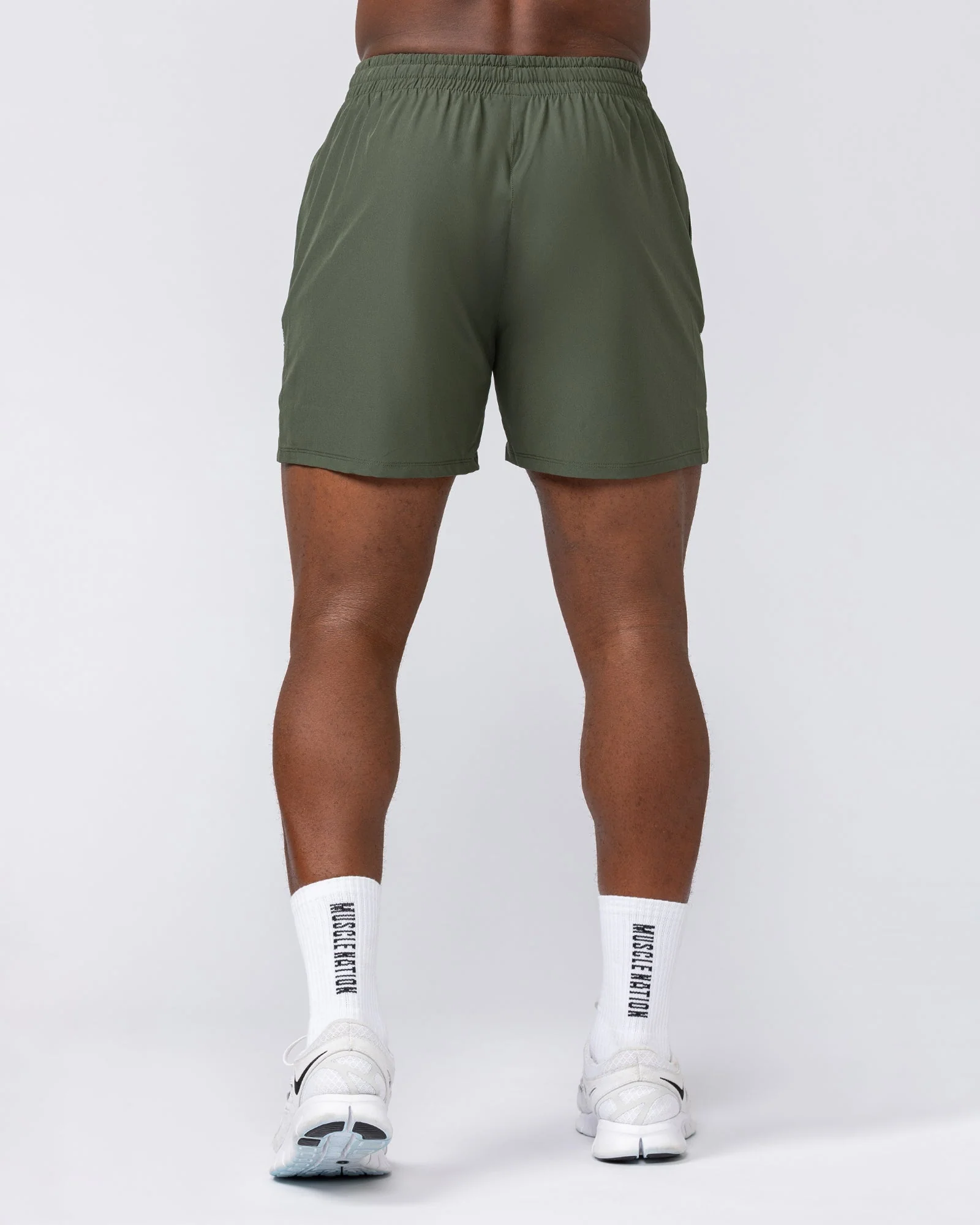 Iconic New Heights 4" Shorts - Dark Khaki - Image 5