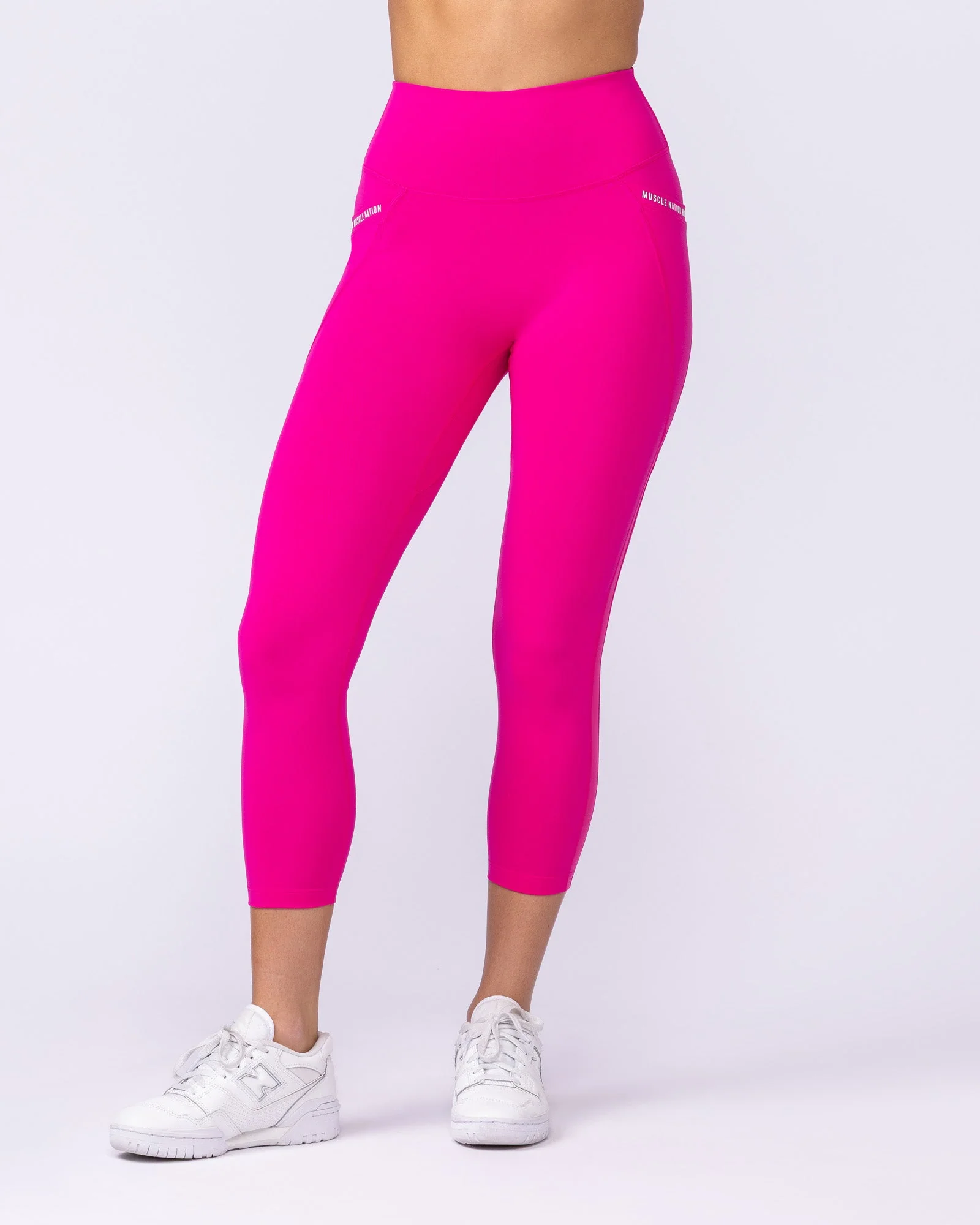 Illusion Signature Pocket 7/8 Leggings - Cosmo - Image 4