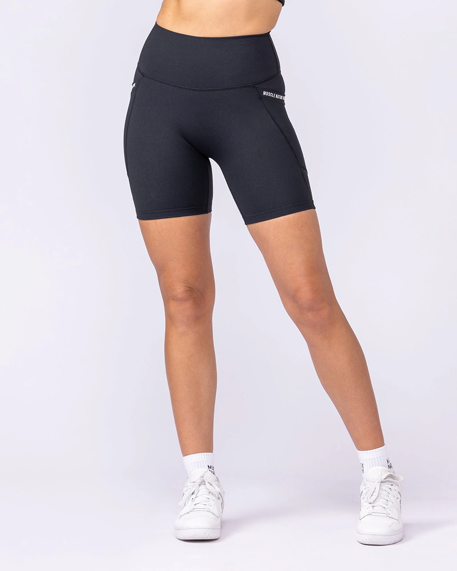 Illusion Signature Pocket Bike Shorts - Black - Image 4