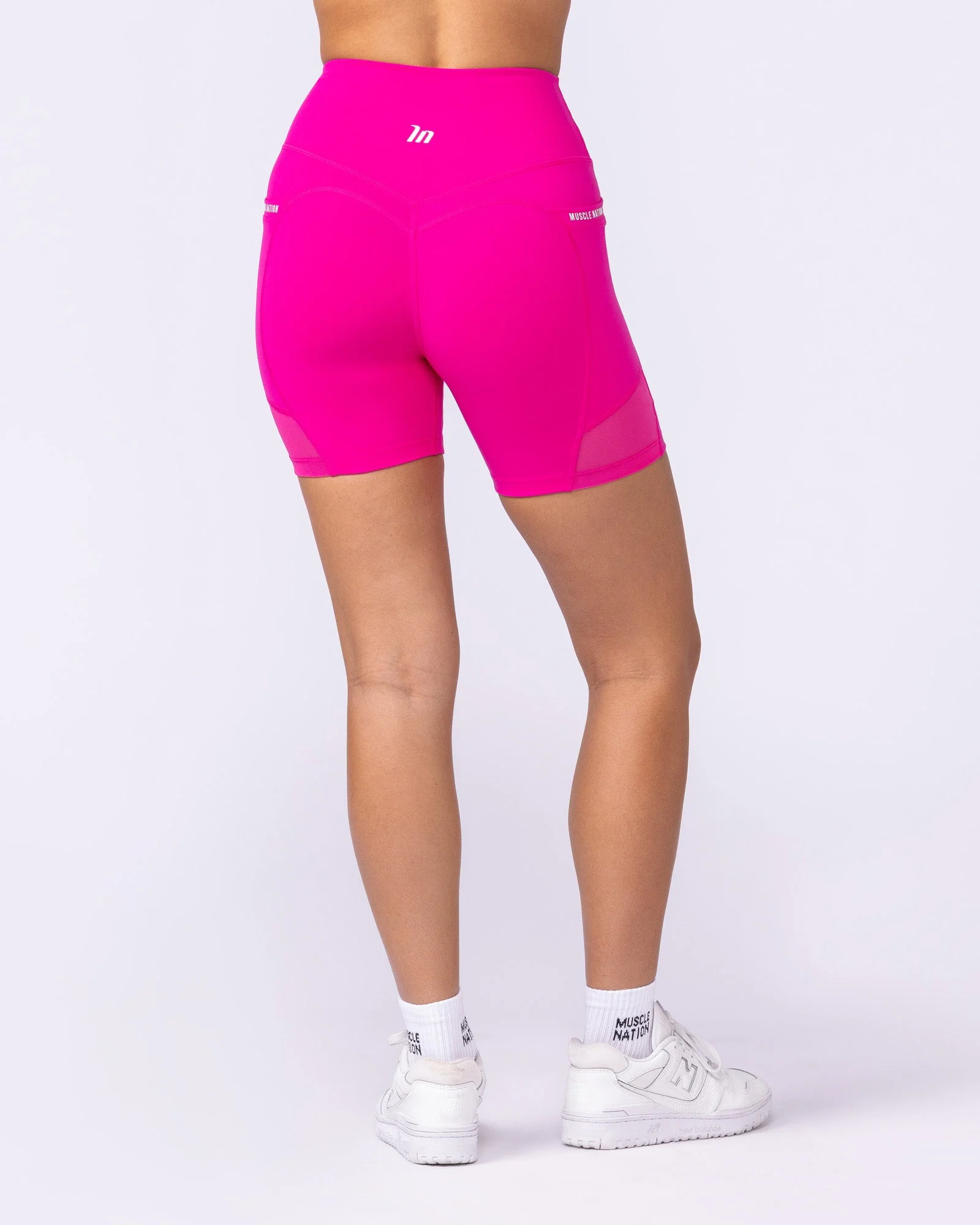 Illusion Signature Pocket Bike Shorts - Cosmo - Image 3
