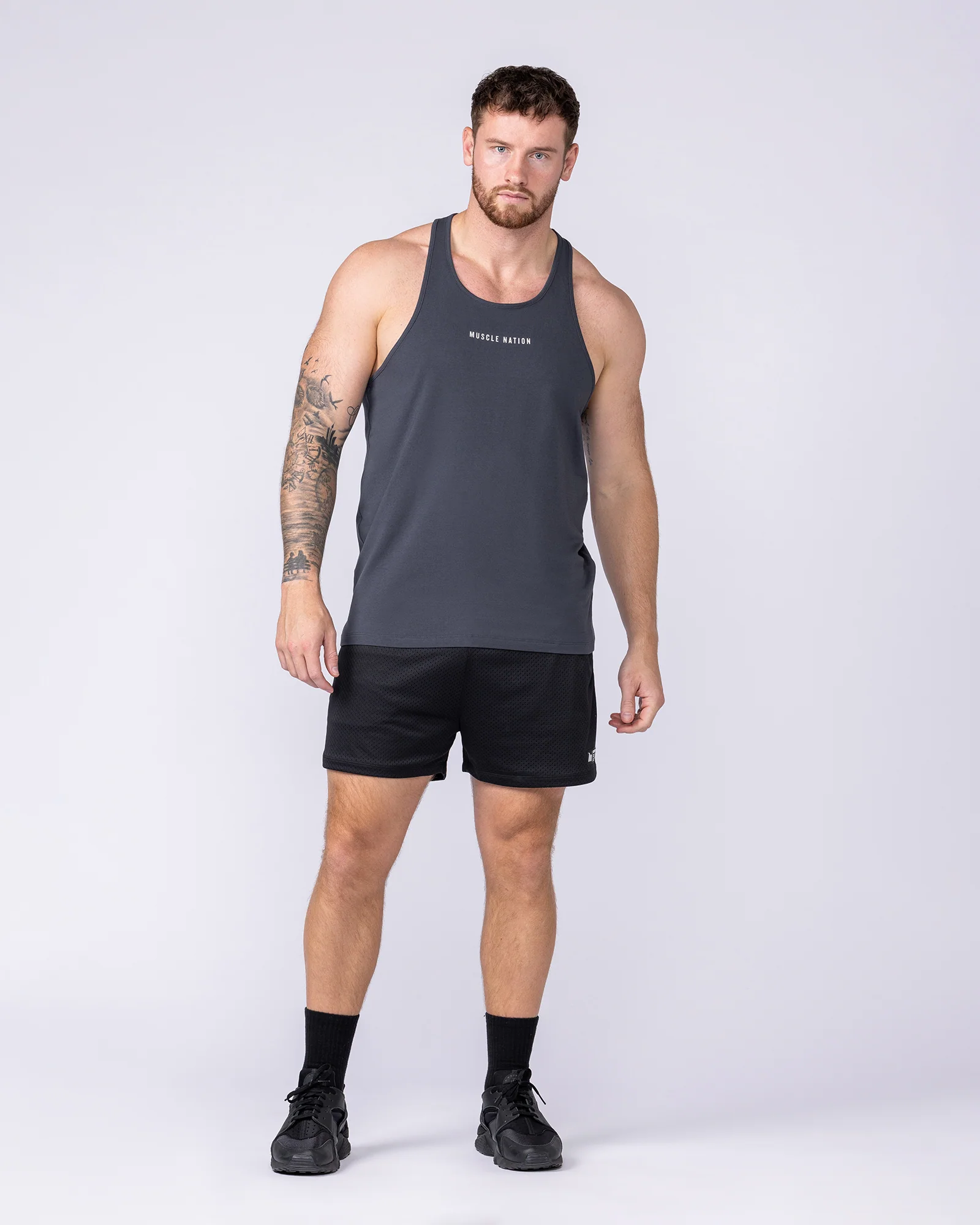 Infinite Y Back Singlet - Thunder - Image 6