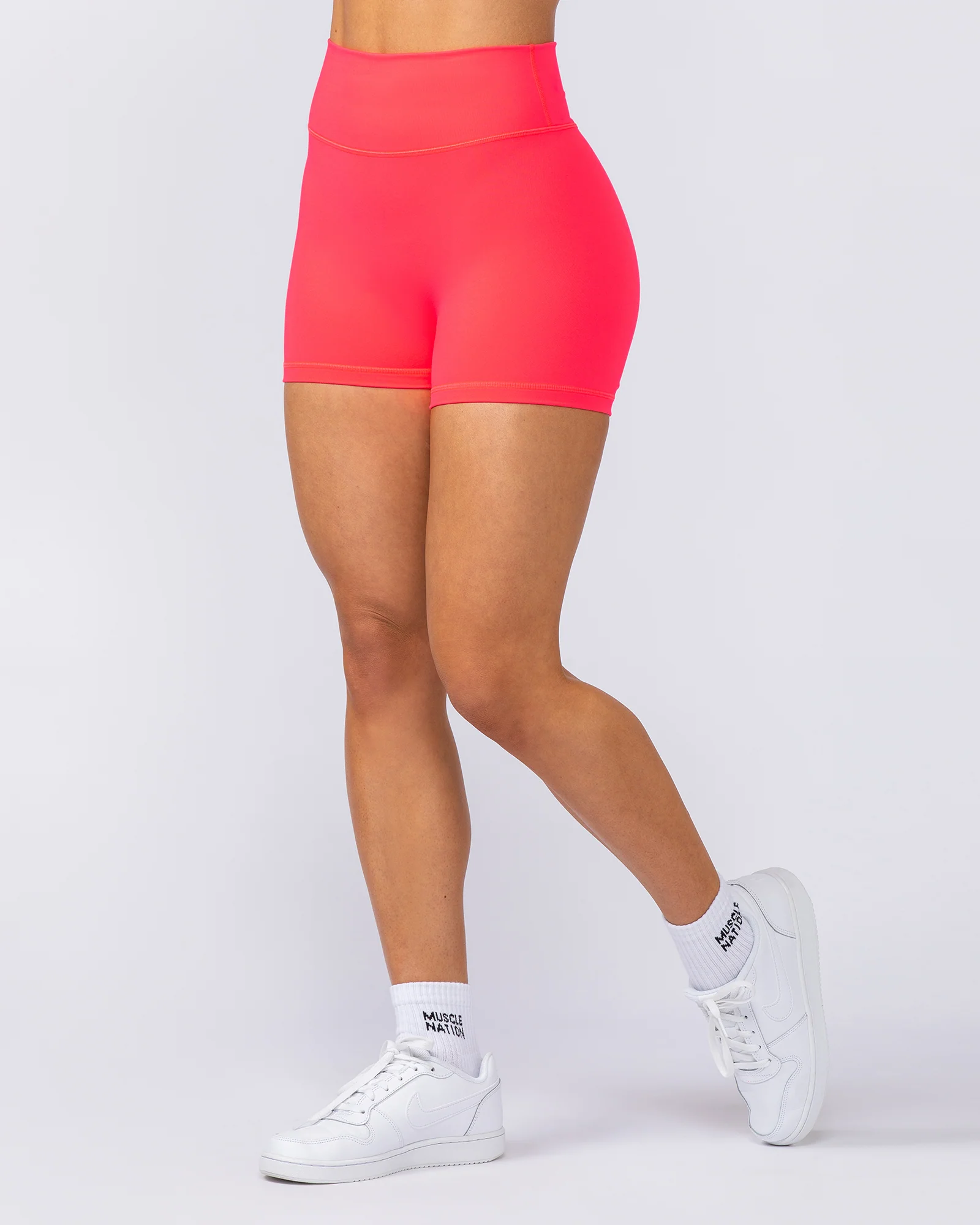 Instinct Scrunch Midway Shorts - Dragonfruit - Image 3