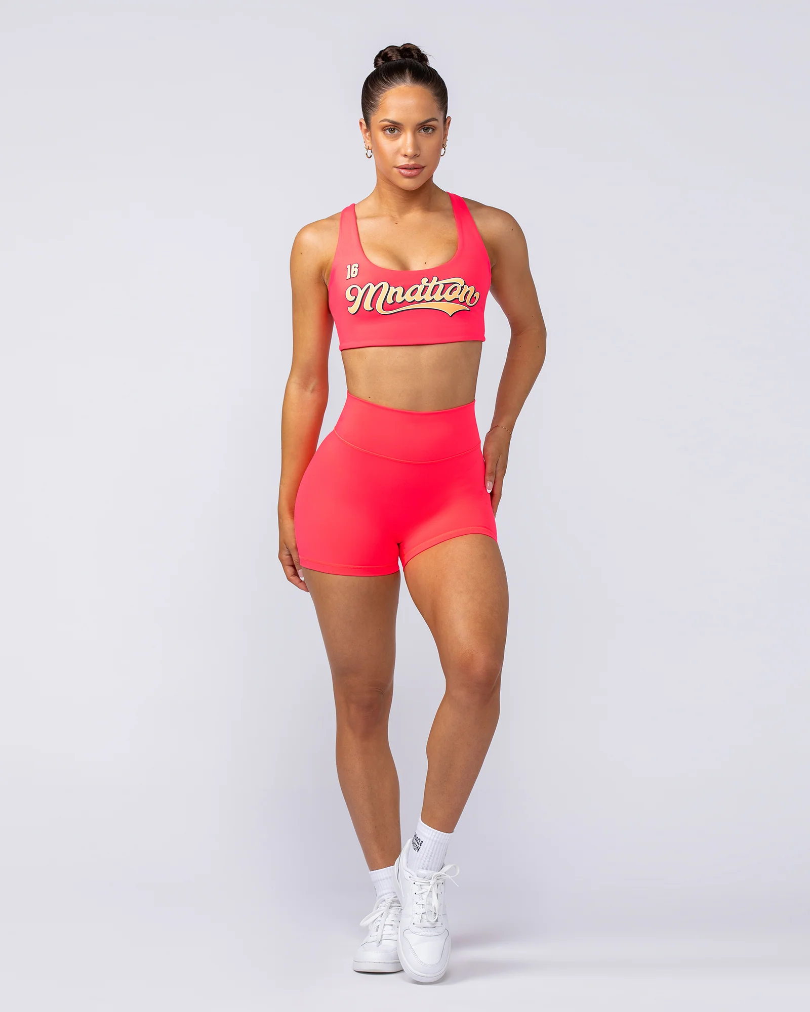 Instinct Scrunch Midway Shorts - Dragonfruit - Image 6